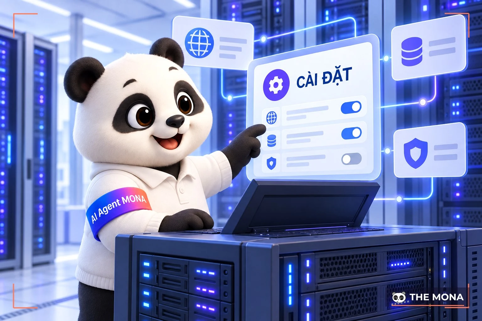 AI Agent tự động thiết lập máy chủ tên miền