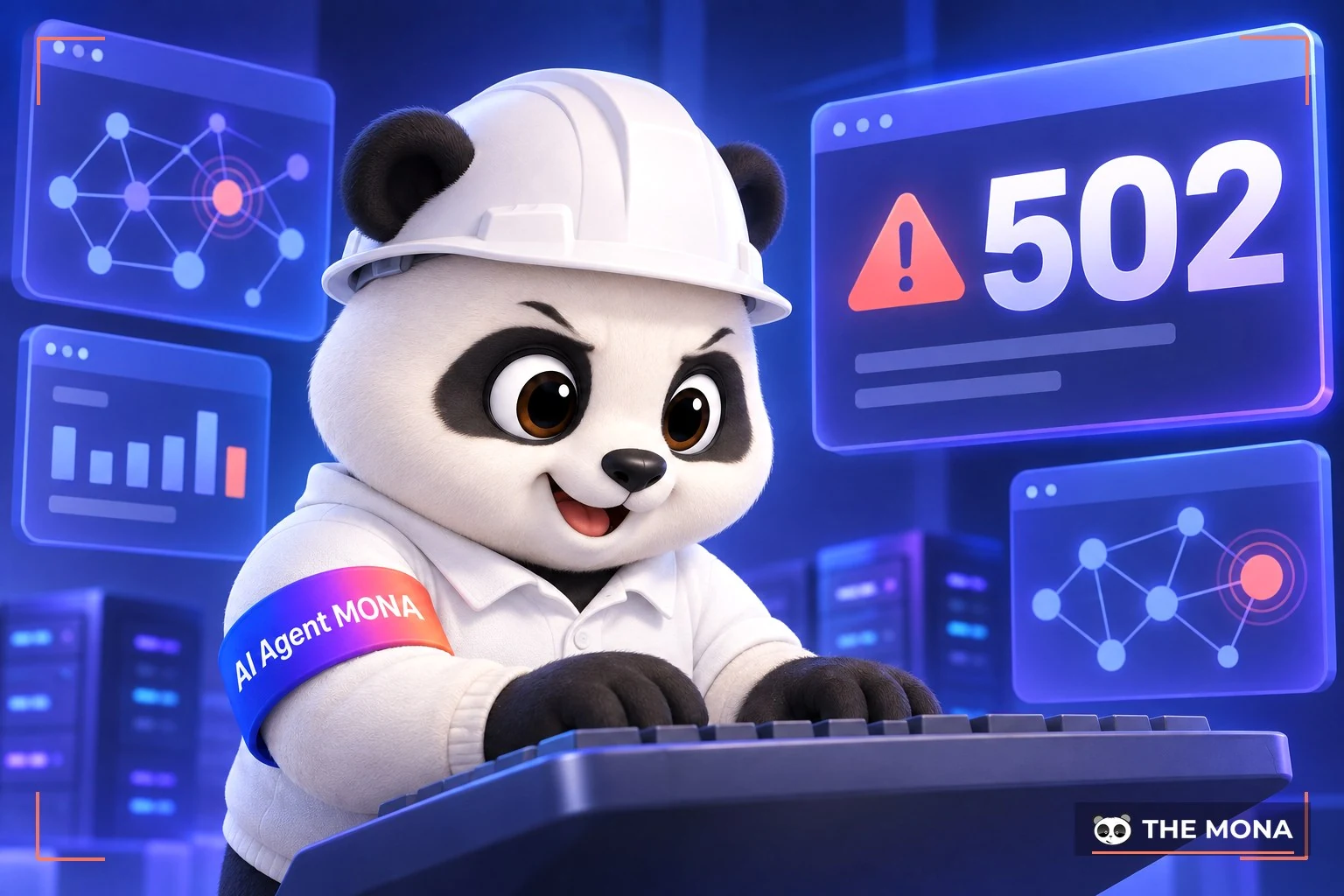 API mua tên miền báo lỗi 502 MONA tự dọn đường lỗi hạ tầng bằng sandbox