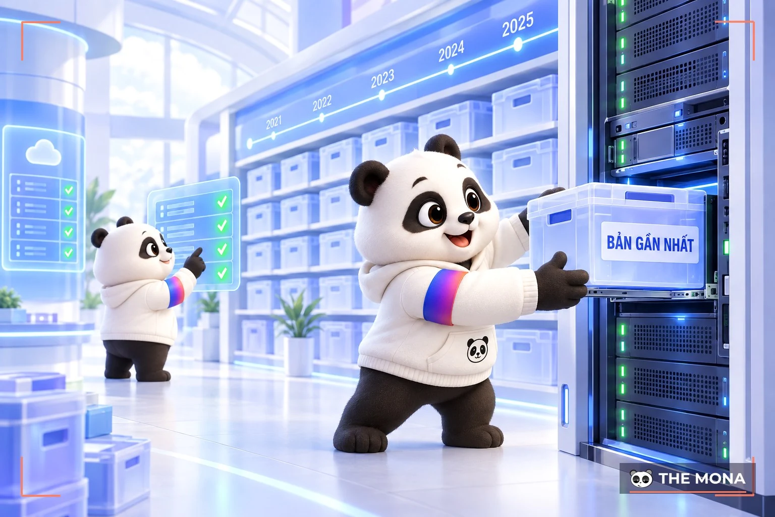 Khôi phục lại bản dữ liệu gần nhất