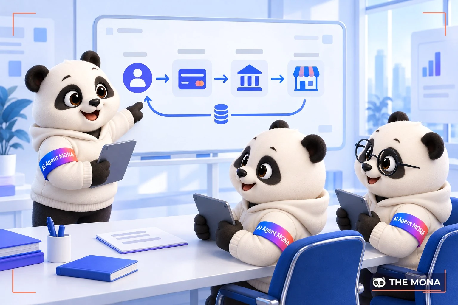 gau mona giang giai mo hinh thanh toan online