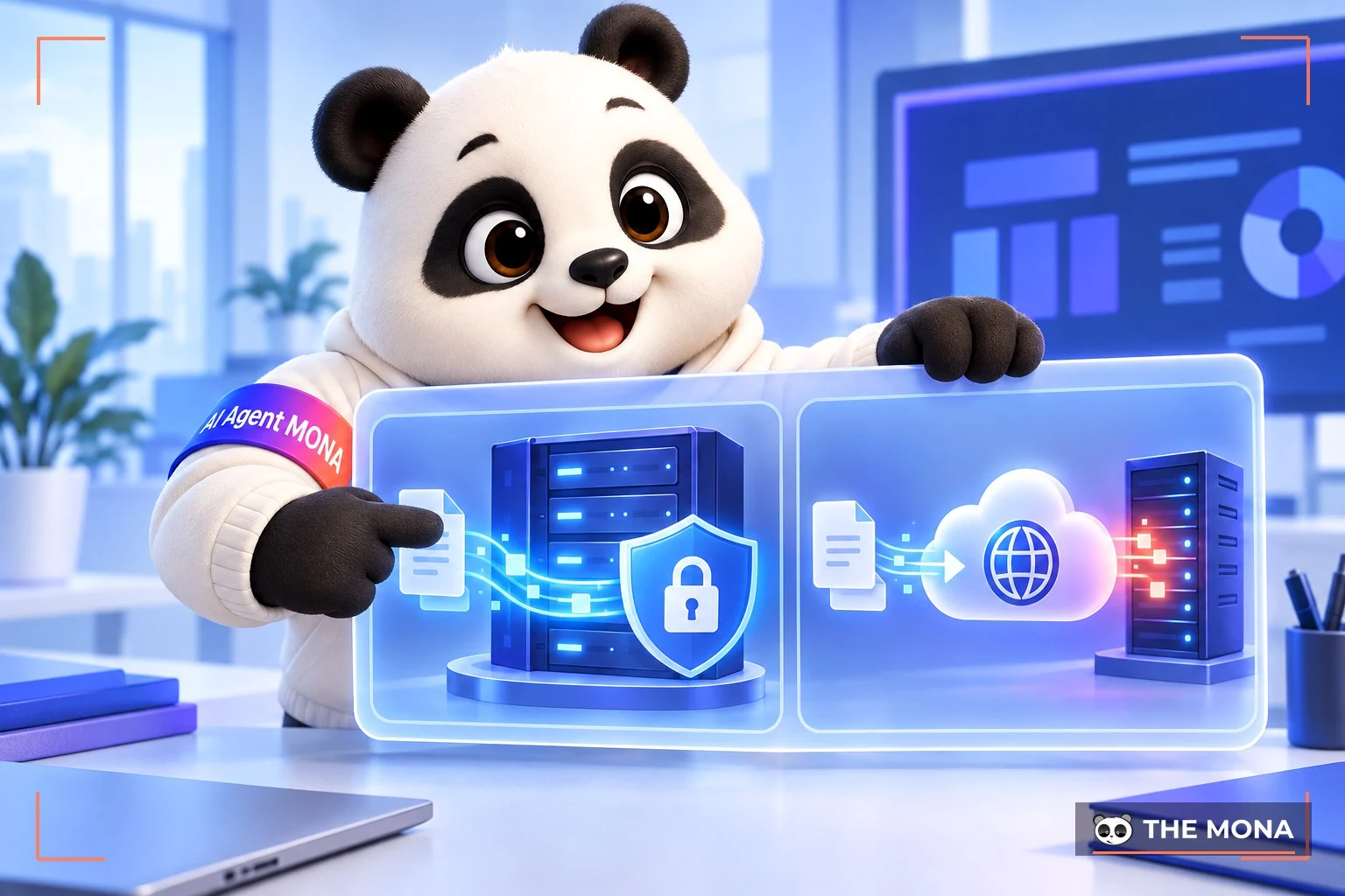 Luồng bảo mật dữ liệu khi dùng AI agent
