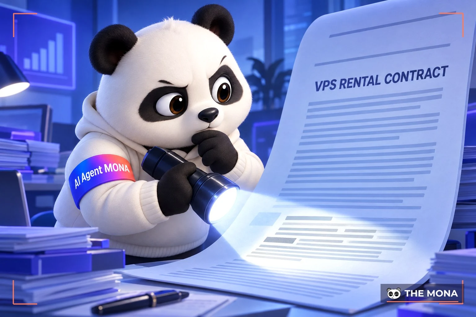 Gấu MONA soi lỗi trong hợp đồng thuê VPS giá rẻ