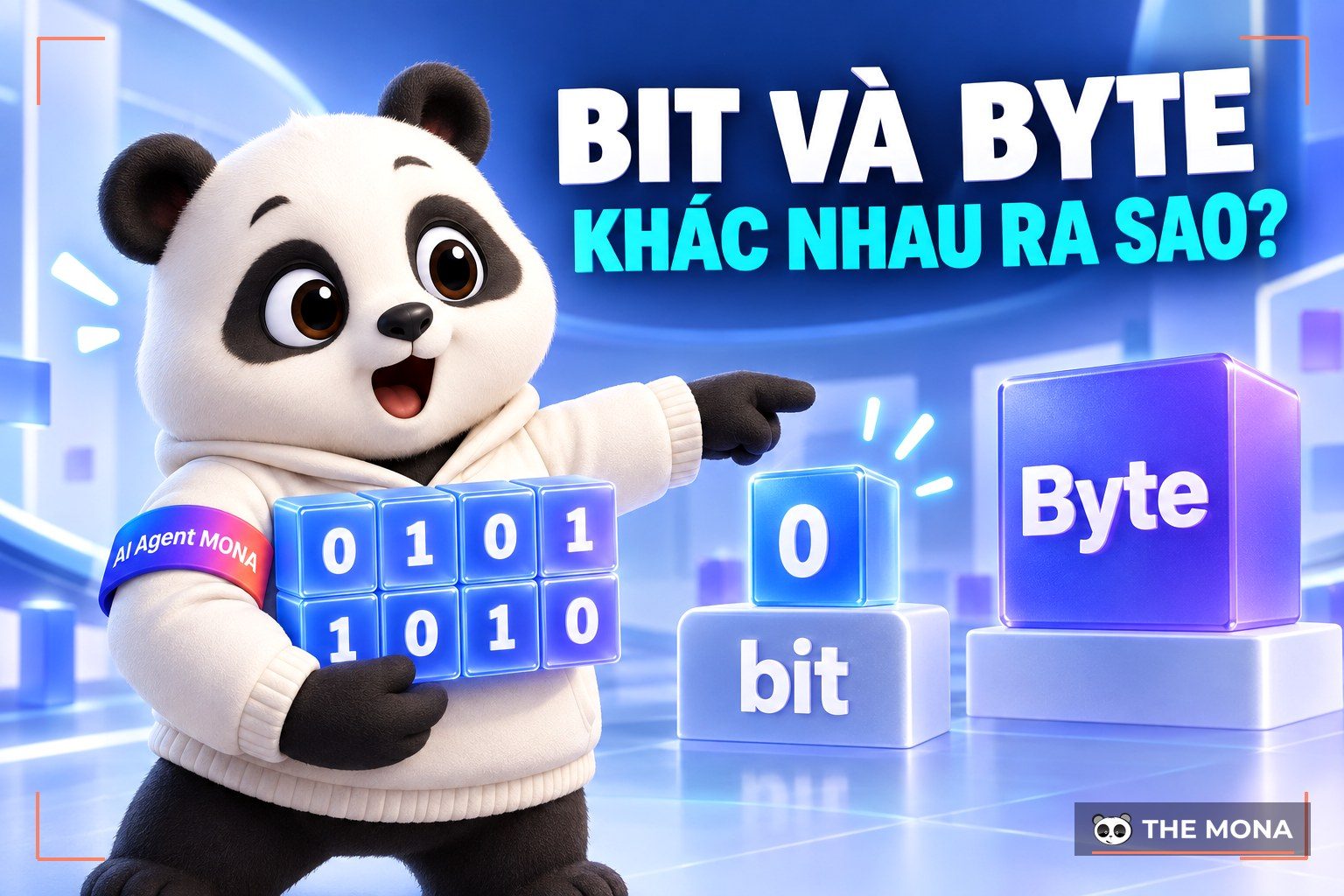 Bit là gì? Byte là gì? Sự khác biệt giữa Bit và Byte
