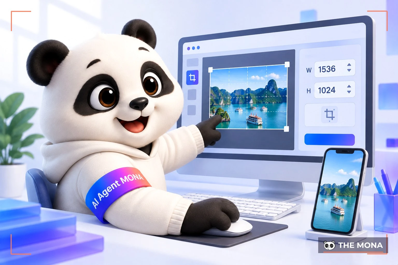 Các công cụ điều chỉnh kích cỡ ảnh