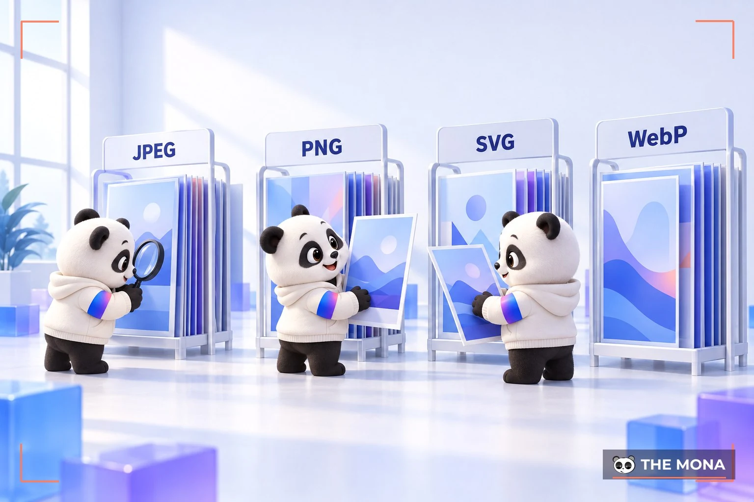Các loại định dạng ảnh phổ biến cho website