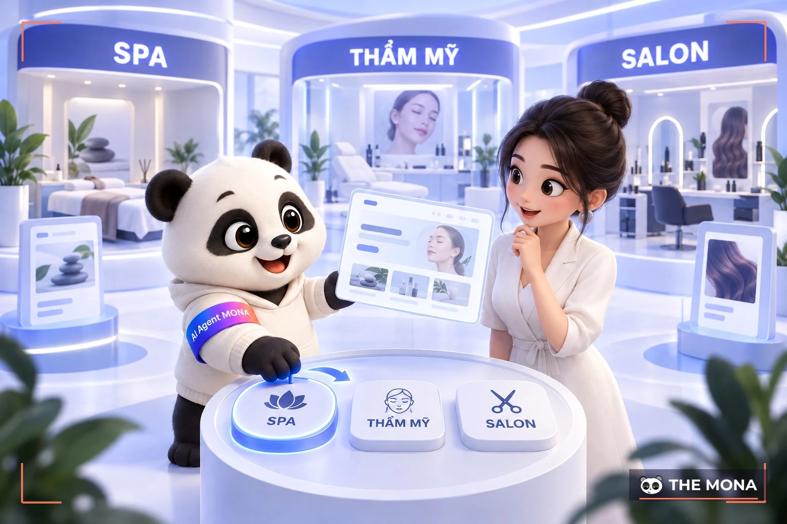Các loại website cho thẩm mỹ viện, spa