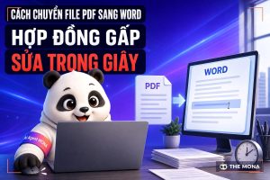 Cách chuyển file PDF sang Word: 6 cách, cách nào giữ dấu tiếng Việt