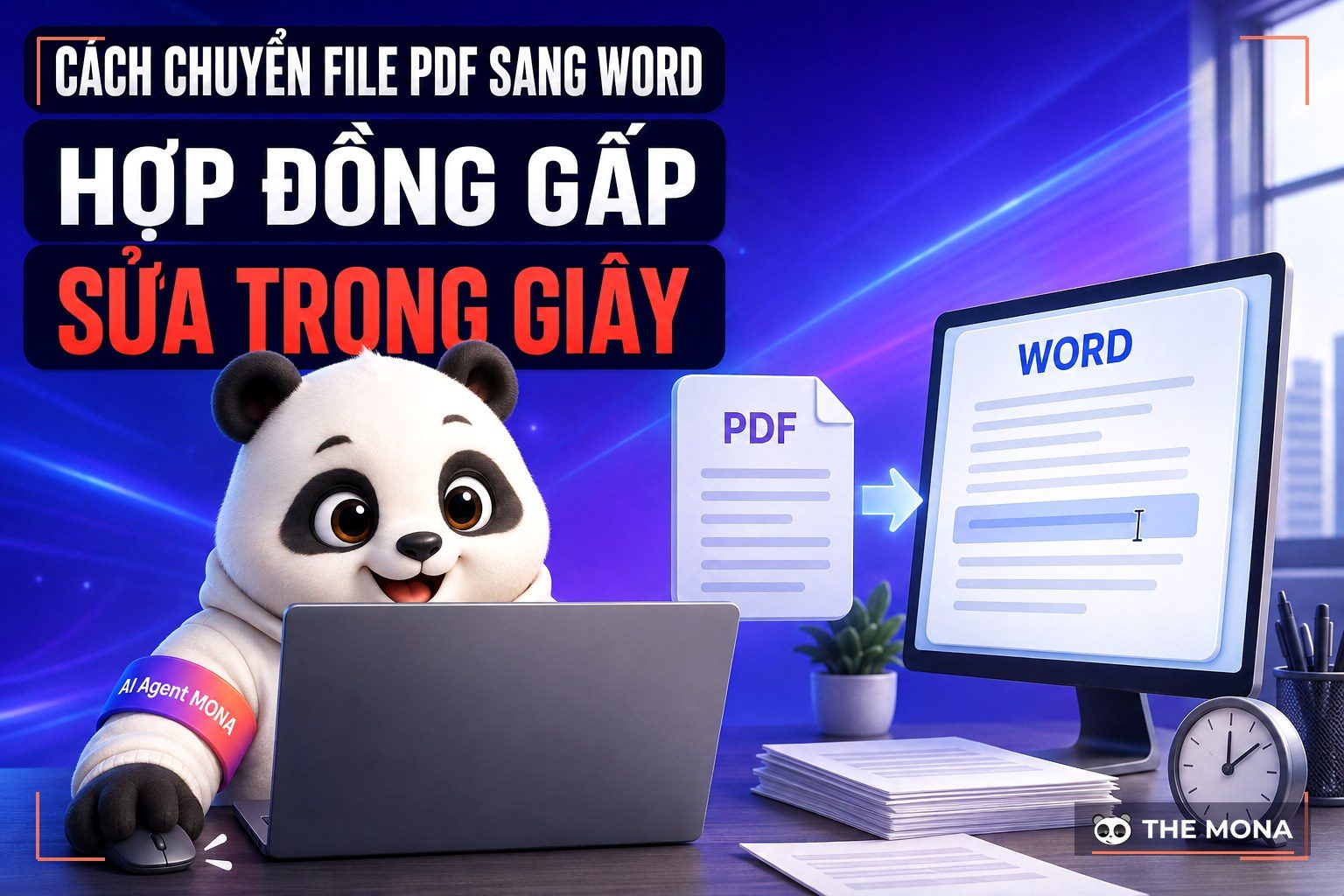Cách chuyển file PDF sang Word: 6 cách, cách nào giữ dấu tiếng Việt