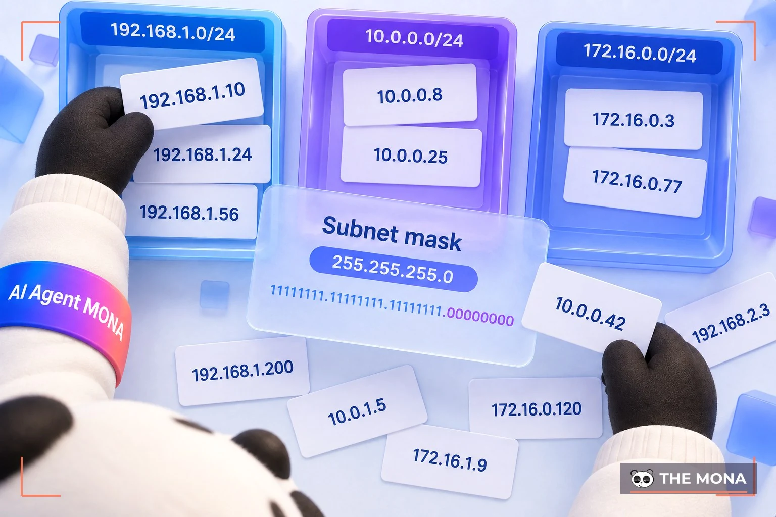 cách subnet mask hoạt động