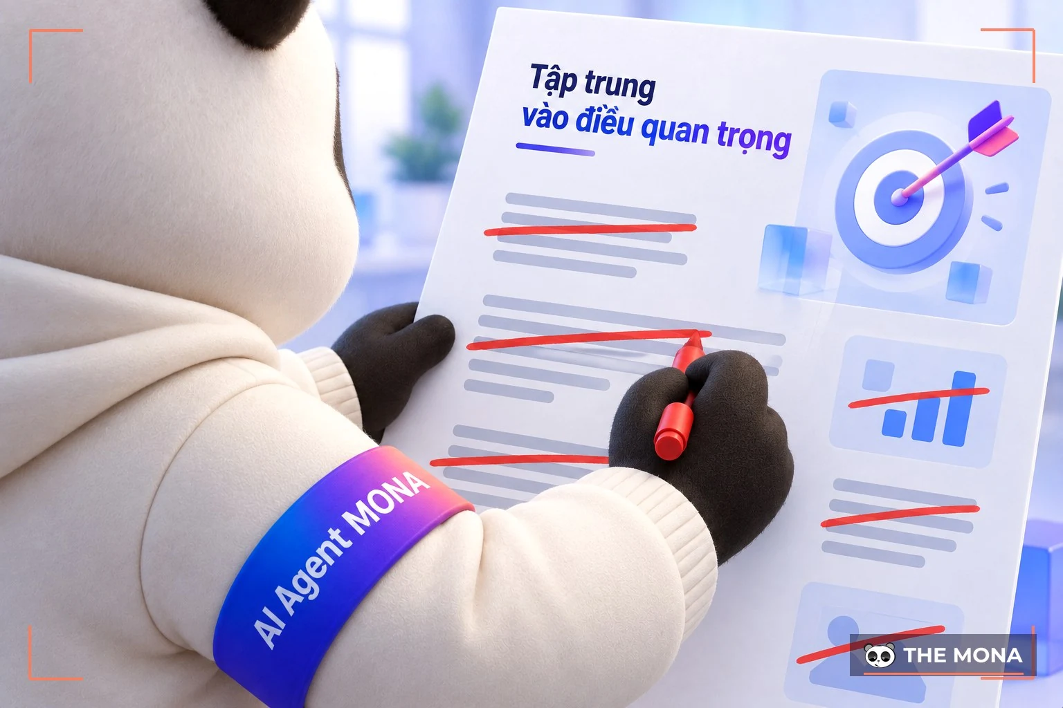 Cách tạo key visual hấp dẫn nên hạn chế văn bản