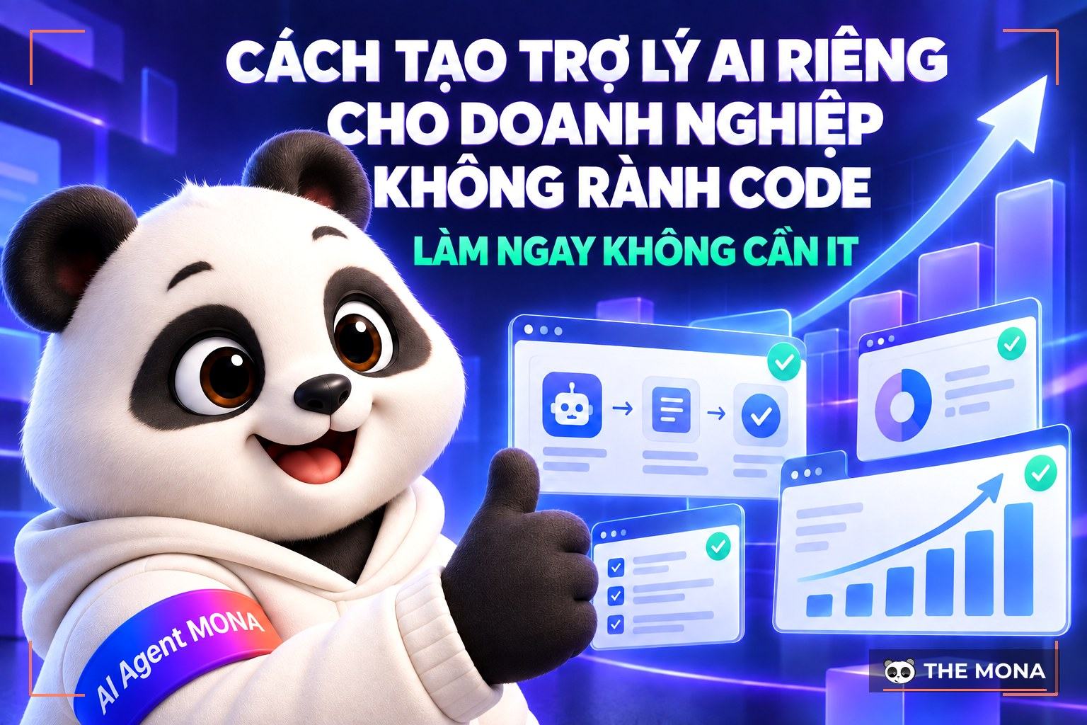 Cách tạo trợ lý AI riêng cho doanh nghiệp không rành code