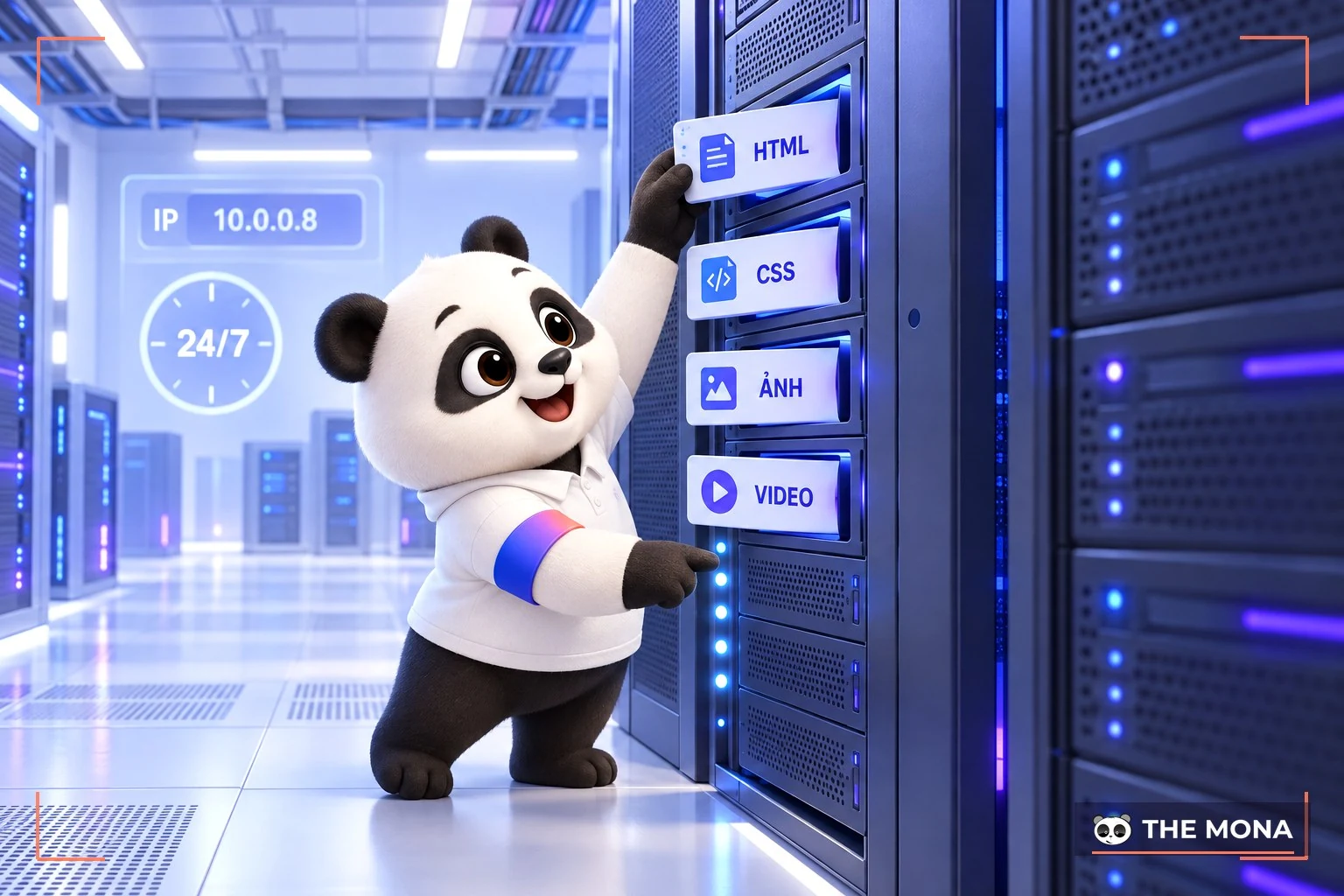 Web Server nơi lưu trữ những file dữ liệu