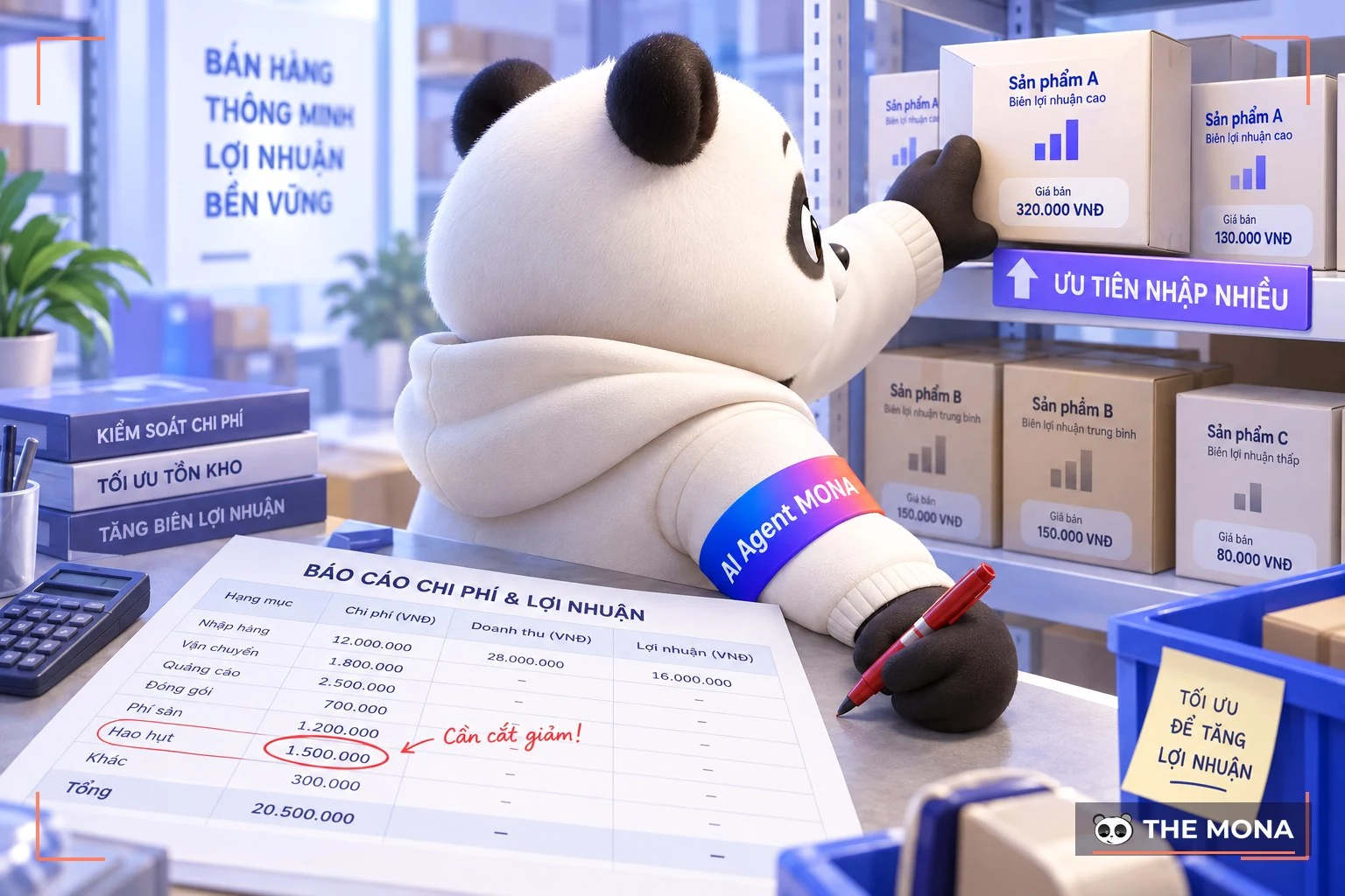 cách tính biên lợi nhuận
