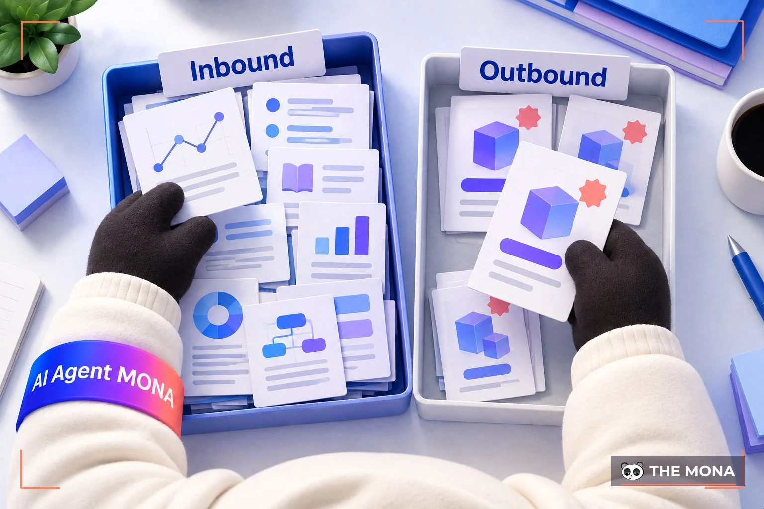 Inbound và Outbound marketing khác nhau về cách truyền tải nội dung