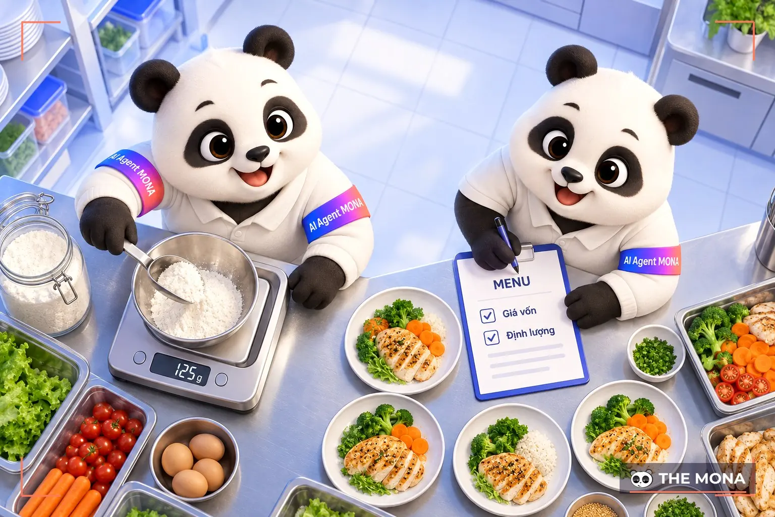 Cân bằng thực đơn là một trong các bước mở nhà hàng