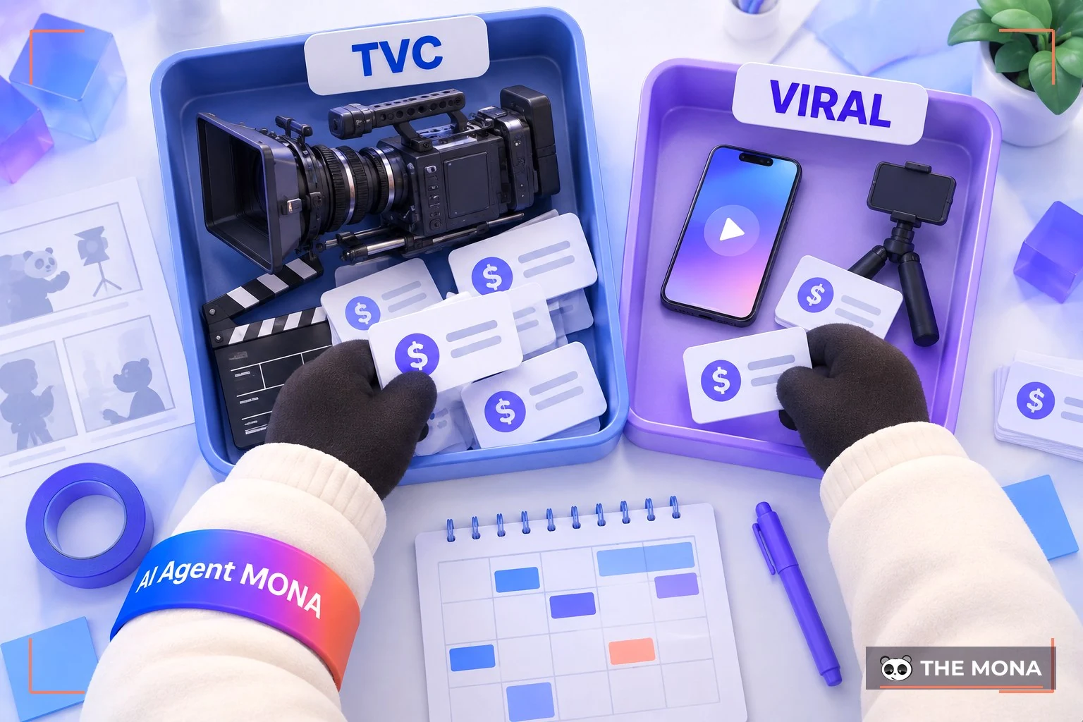 Khác biệt về chi phí sản xuất Clip Viral và TVC