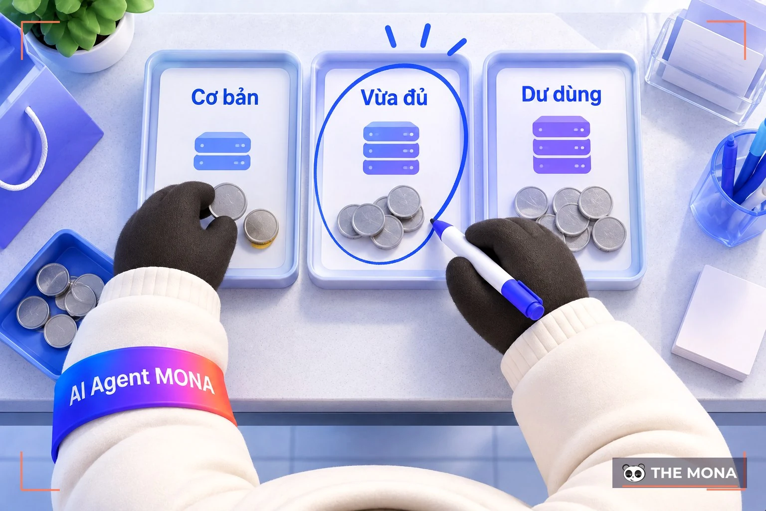 Tính toán về chi phí và ngân sách trước khi chọn các gói hosting