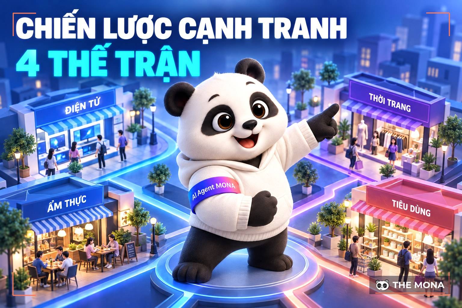 Tổng hợp 4 loại chiến lược cạnh tranh trong marketing