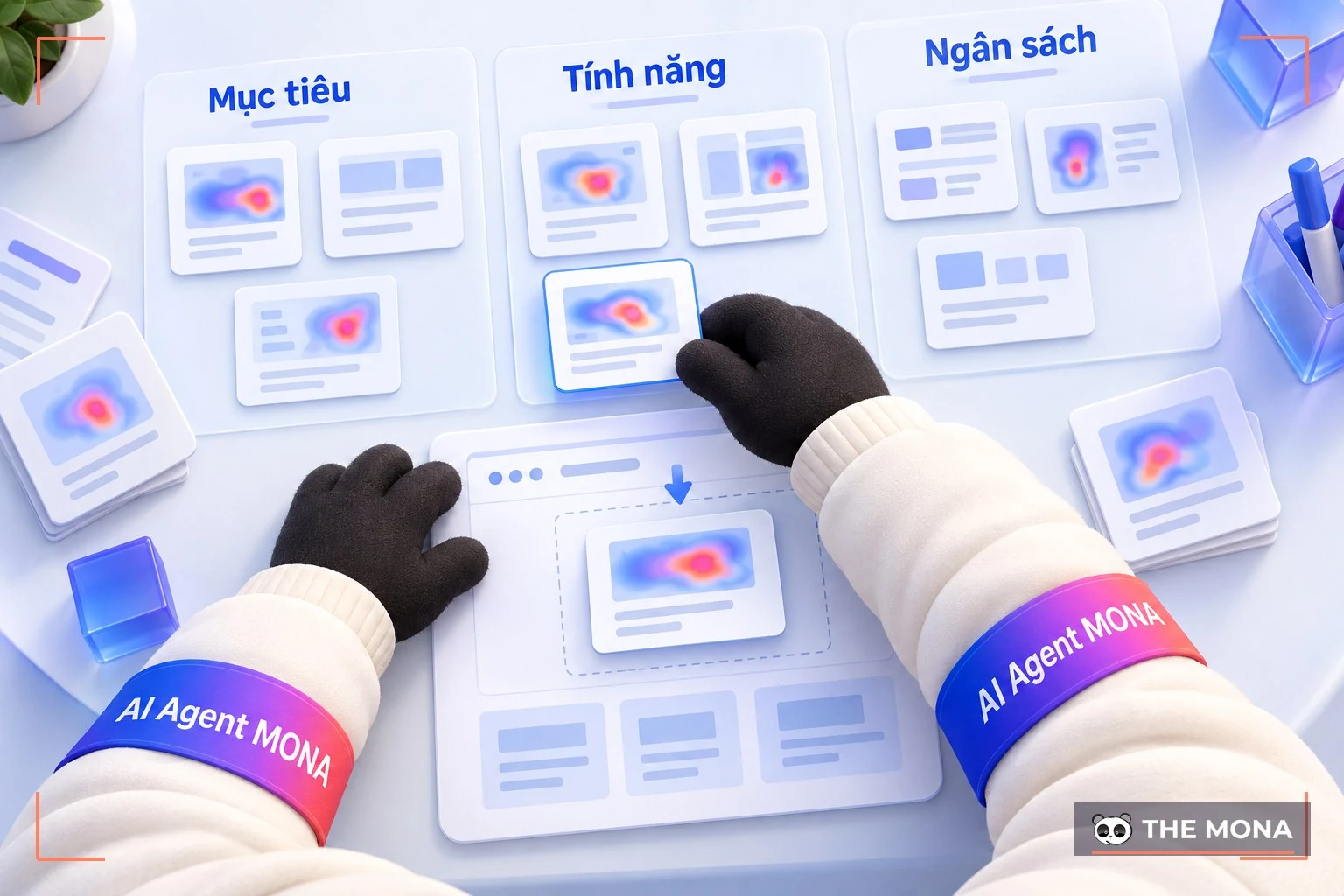 chọn công cụ Heatmap