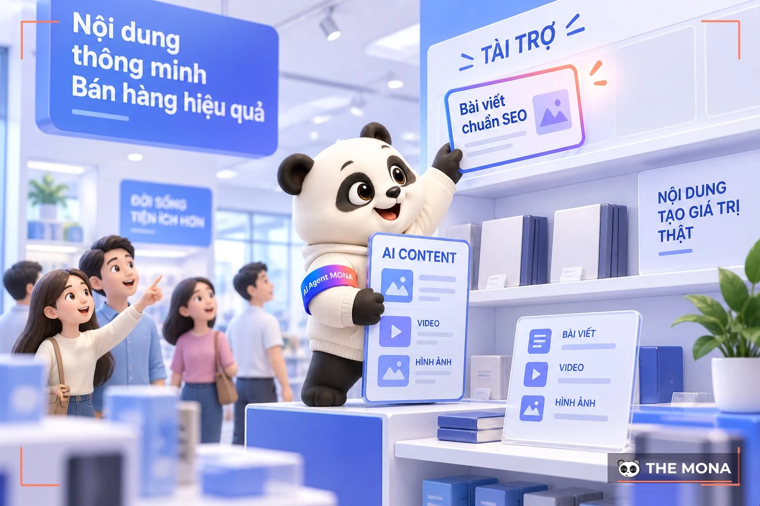Có không gian hiển thị quảng cáo