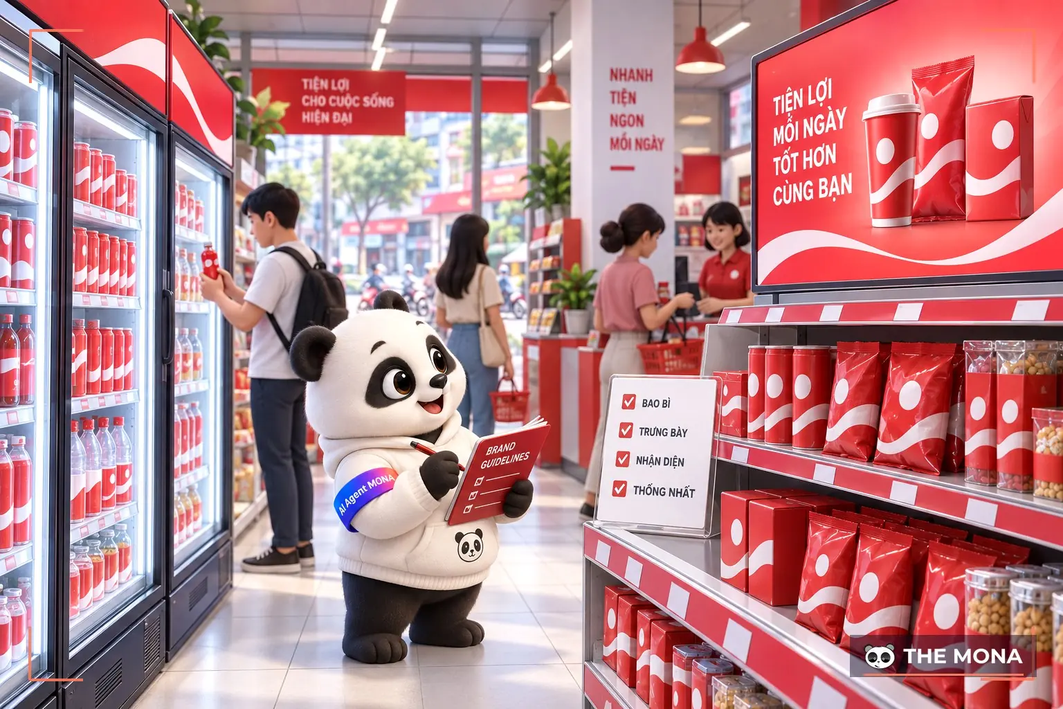 Coca - Cola xây dựng và quản trị thương hiệu rất tốt