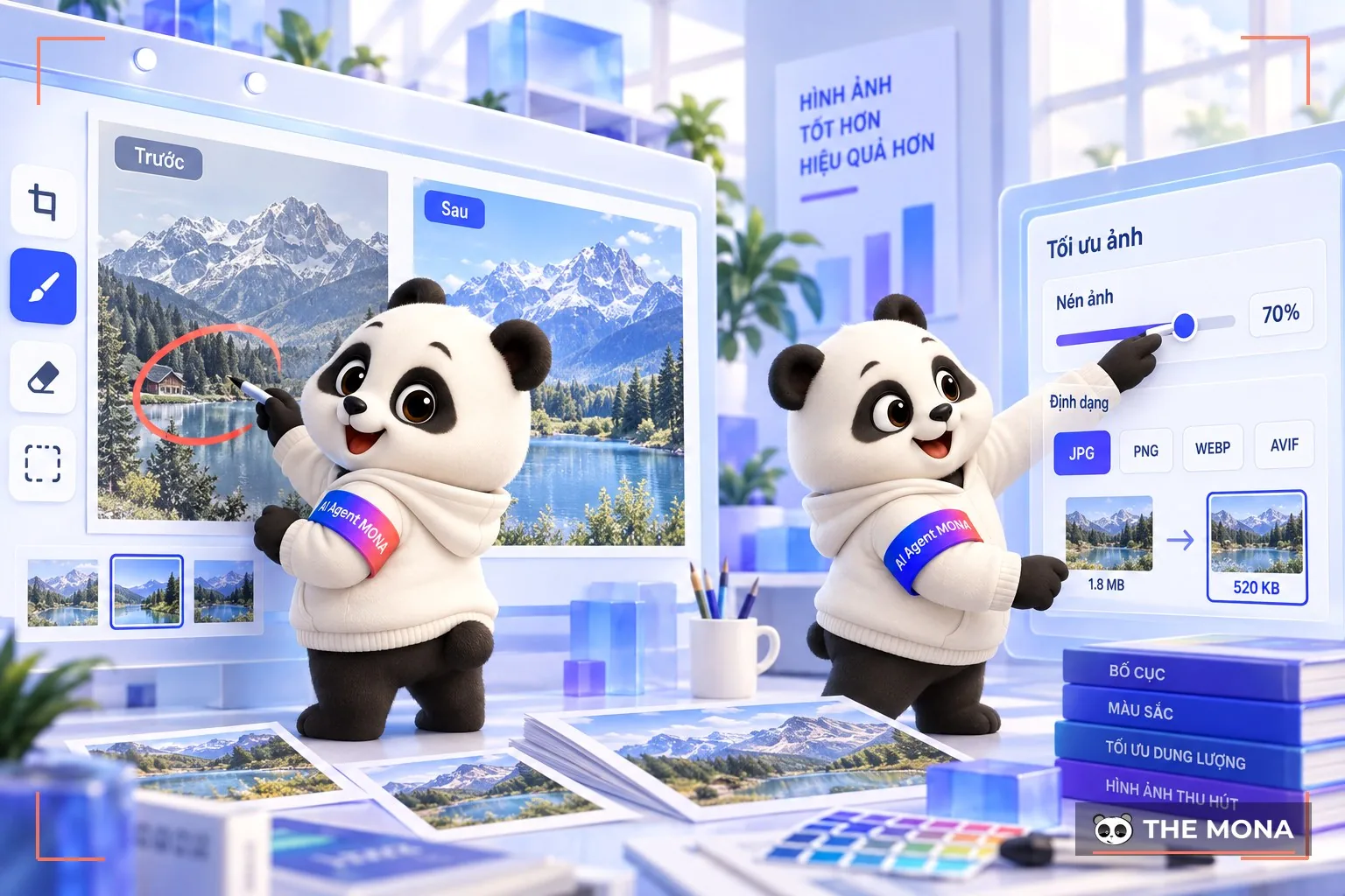 Photoshop là công cụ hỗ trợ SEO ảnh