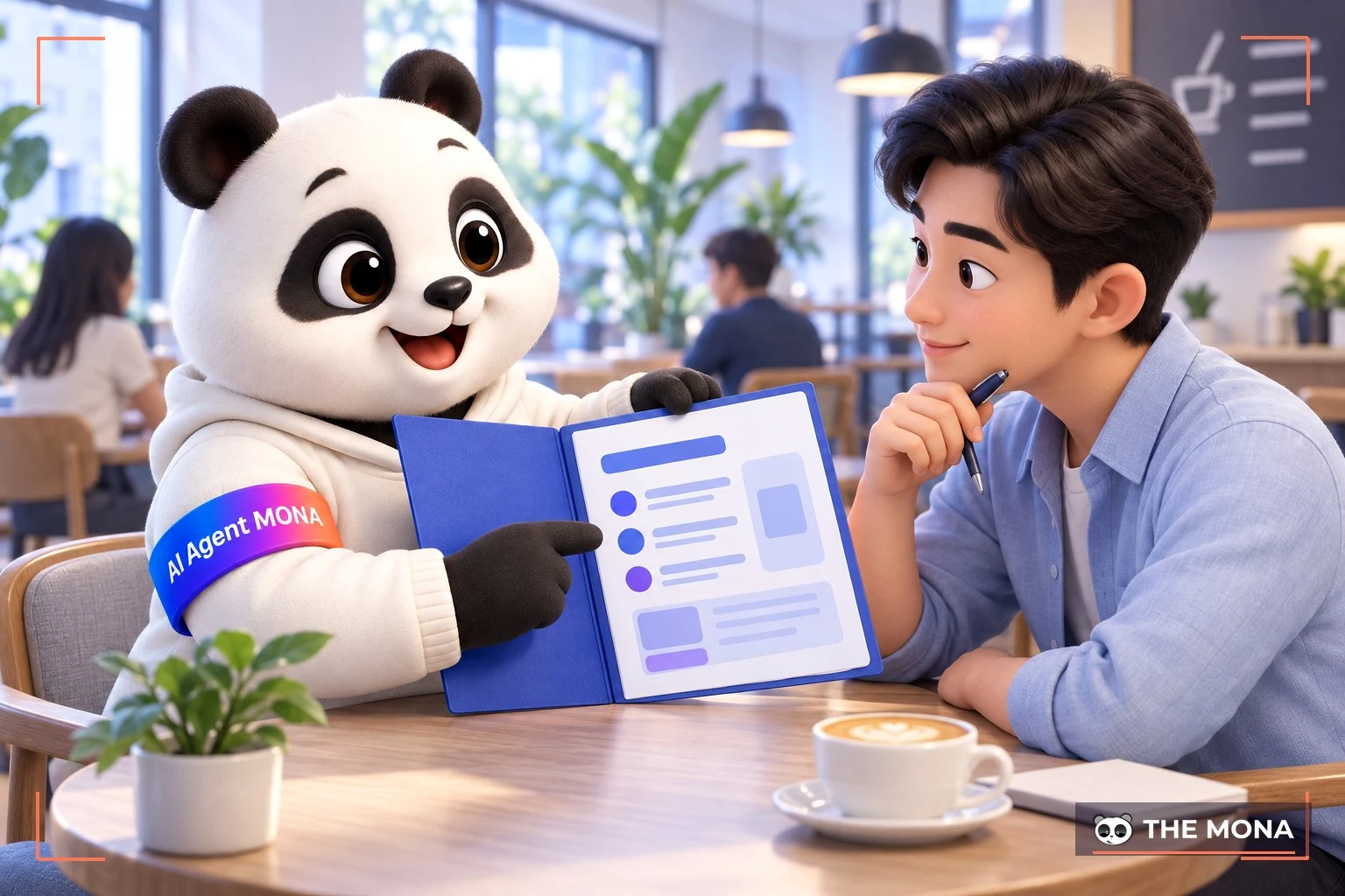 Cung cấp bản brief với agency