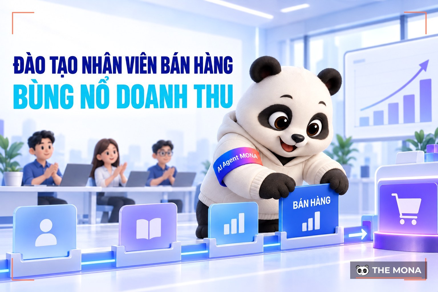 Quy trình đào tạo nhân viên bán hàng bùng nổ doanh thu