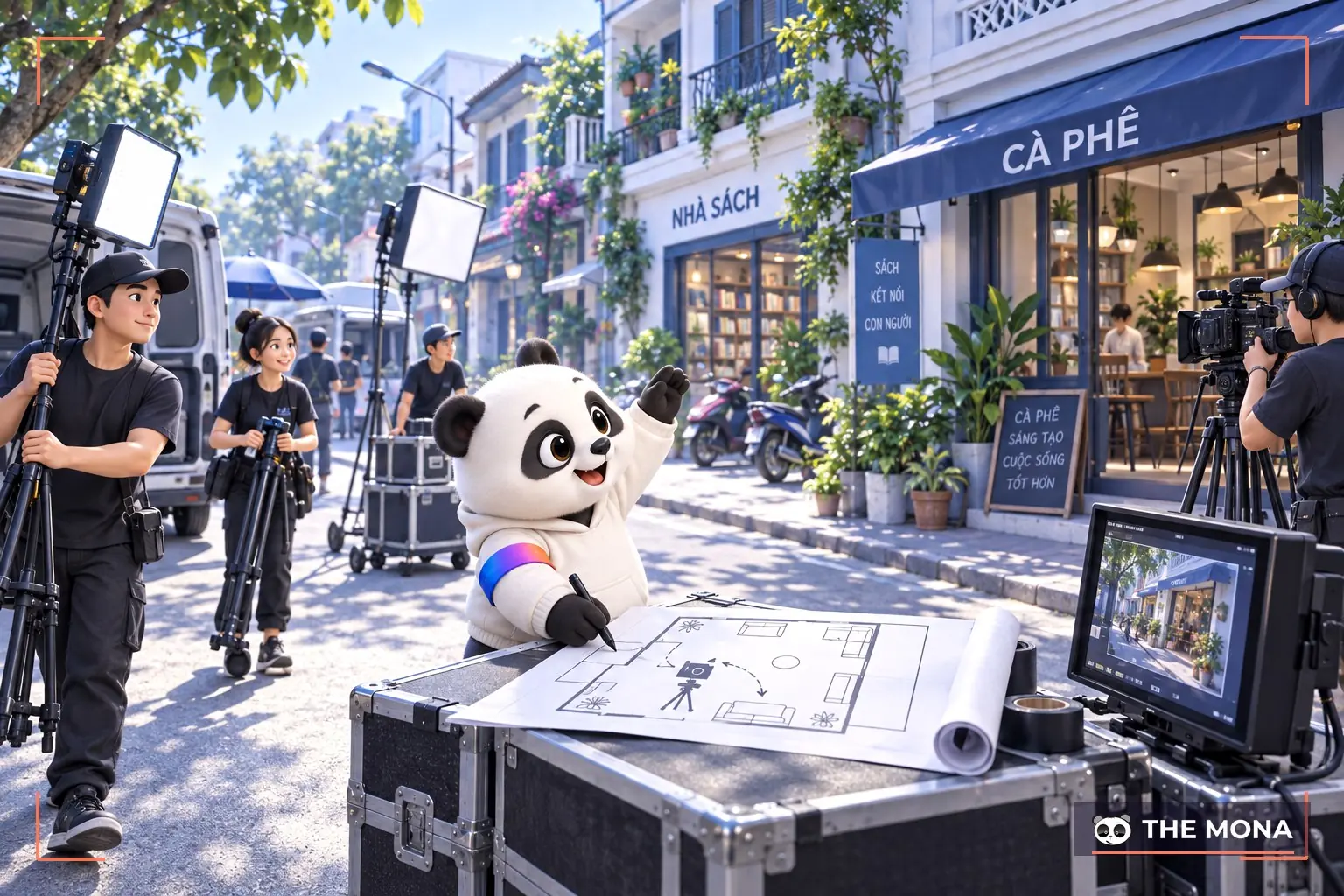 Địa điểm quay phim quyết định rất nhiều đến kinh phí quay quảng cáo