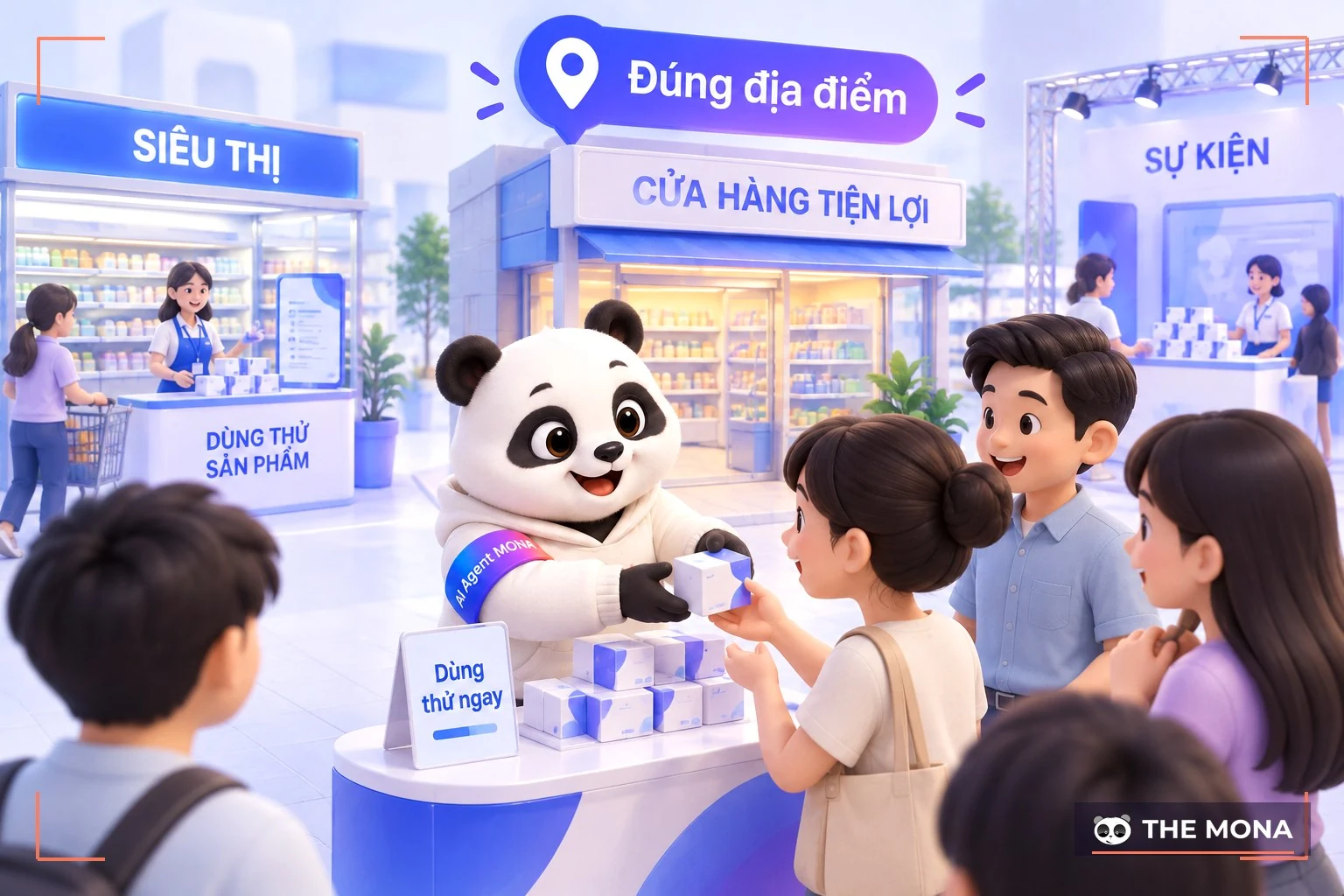 Địa điểm thực hiện Sampling lý tưởng