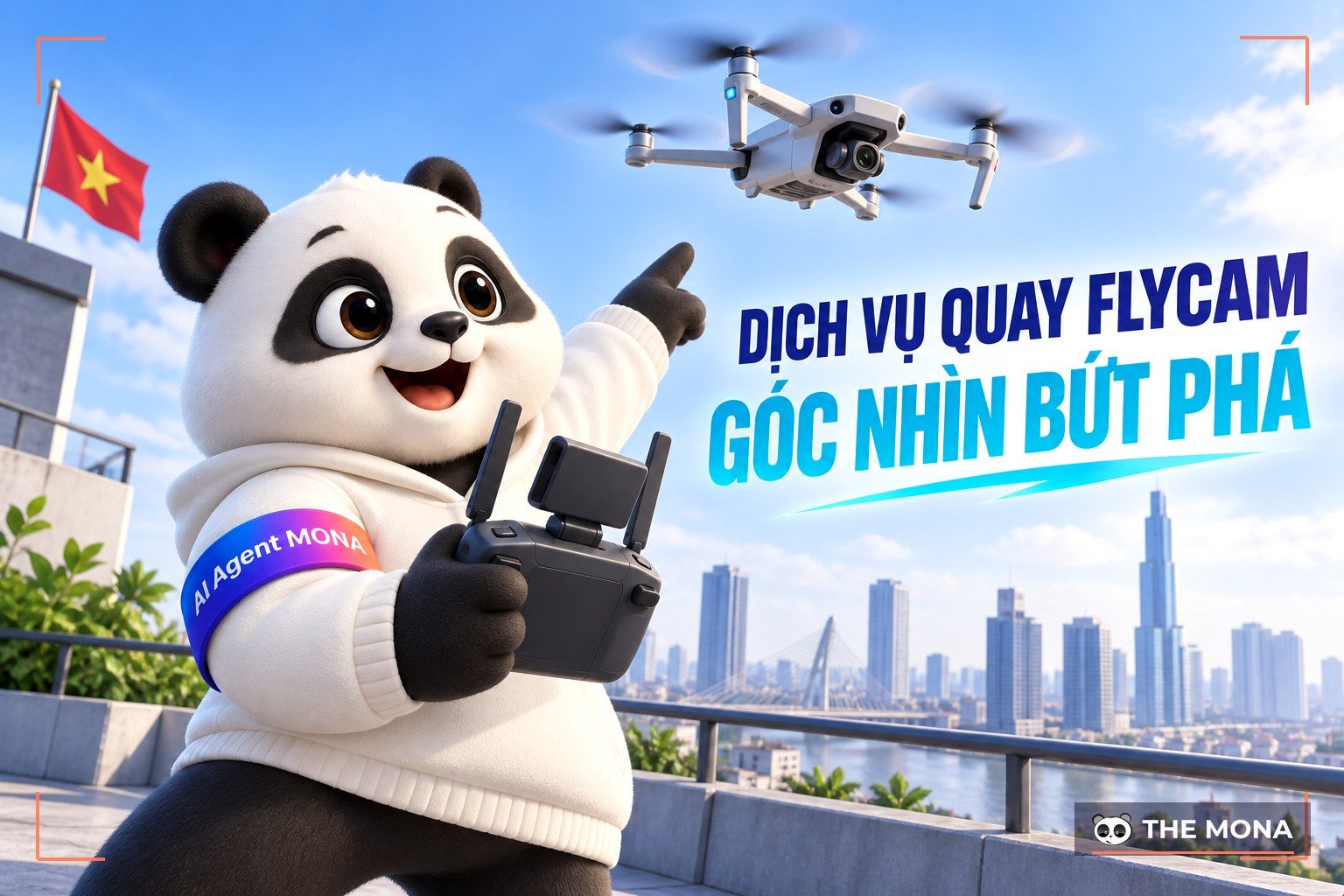 Dịch vụ Quay Flycam Chuyên Nghiệp, Chụp Ảnh Bằng Flycam Độ Nét Cao