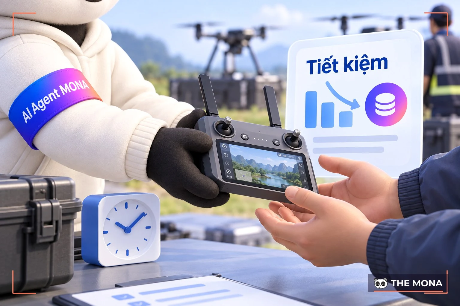 Dịch vụ quay flycam giúp tiết kiệm chi phí thiết bị