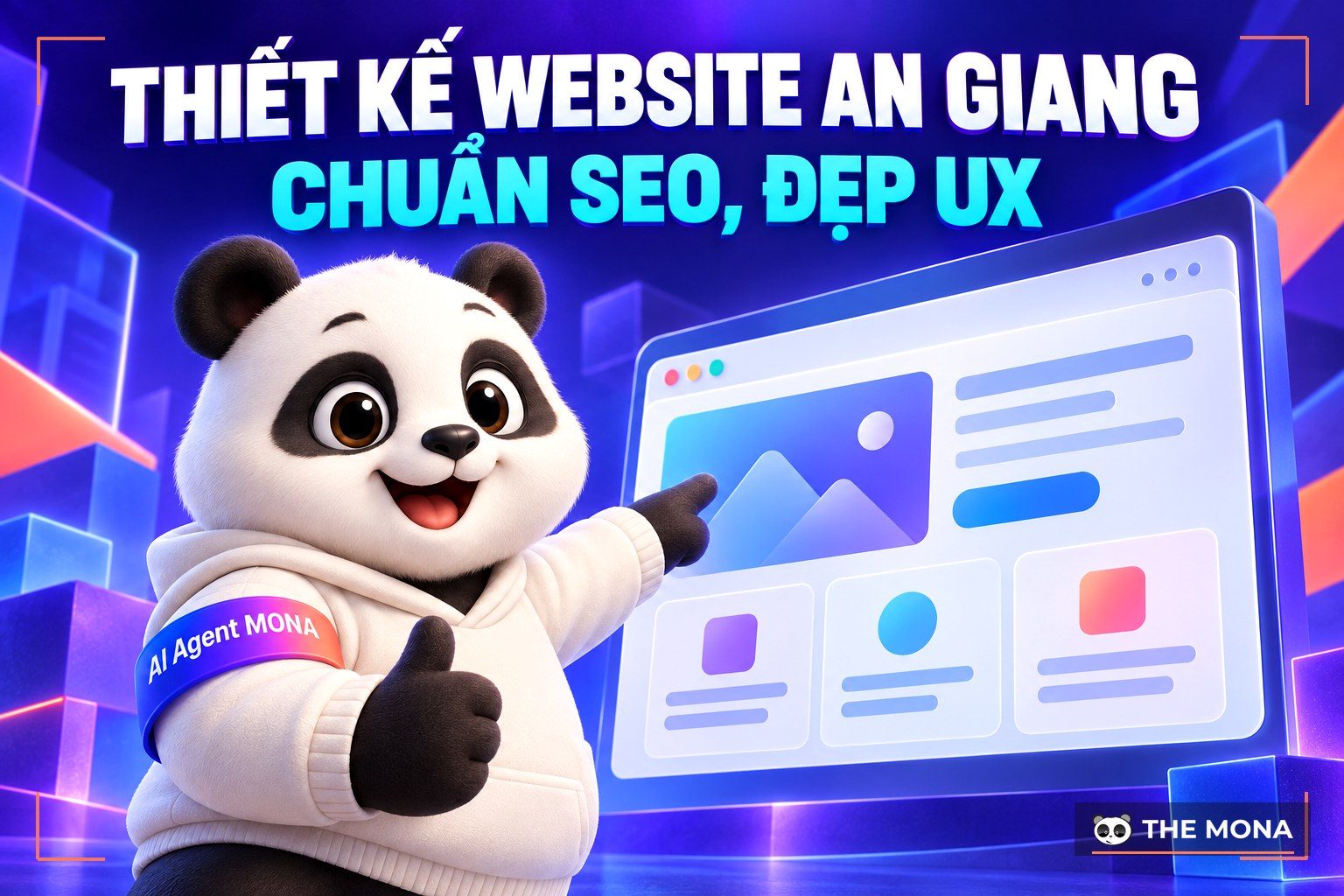 Dịch vụ thiết kế website tại An Giang chuẩn SEO, tối ưu UX/UI