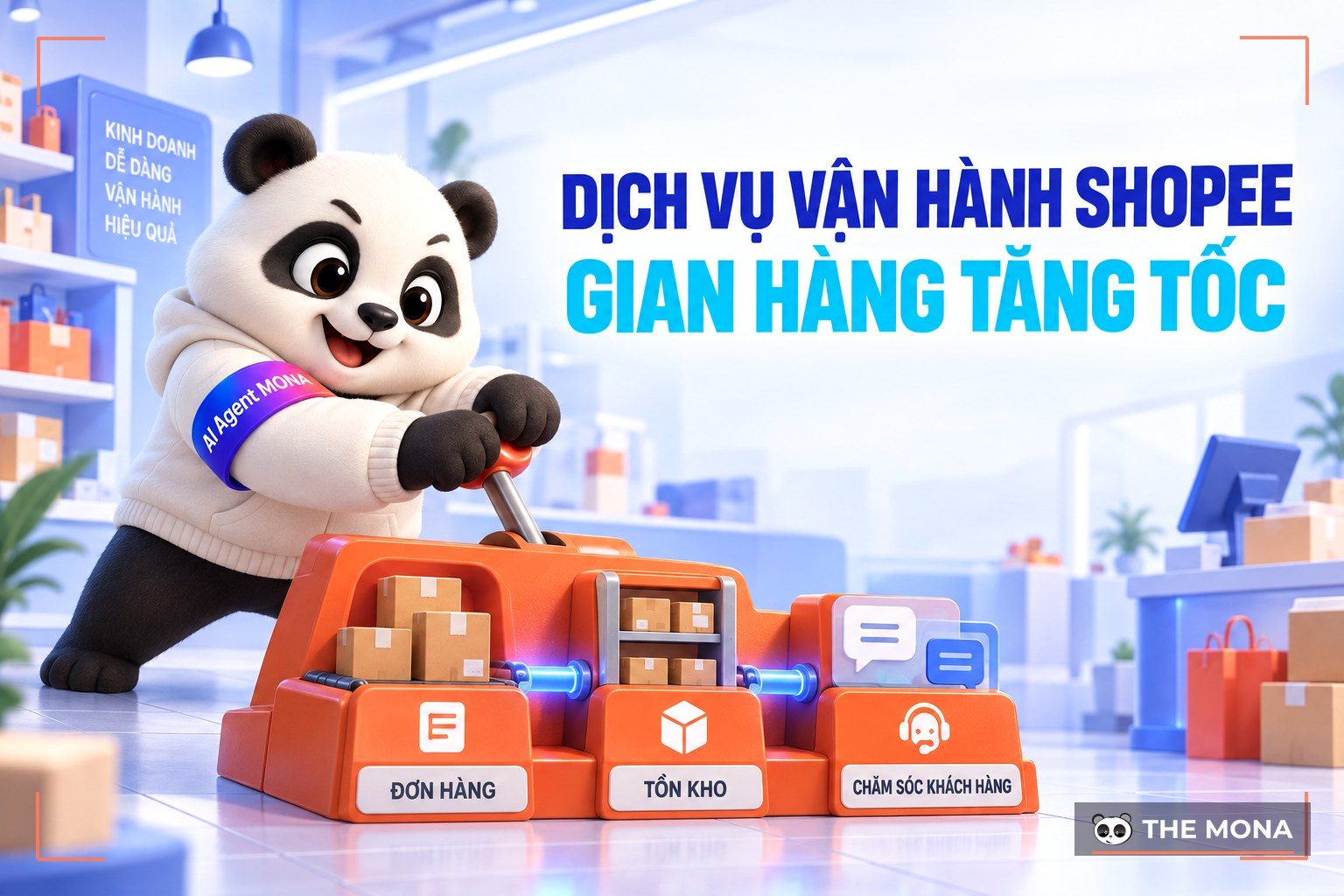 Dịch vụ vận hành Shopee, quản lý gian hàng chuyên nghiệp