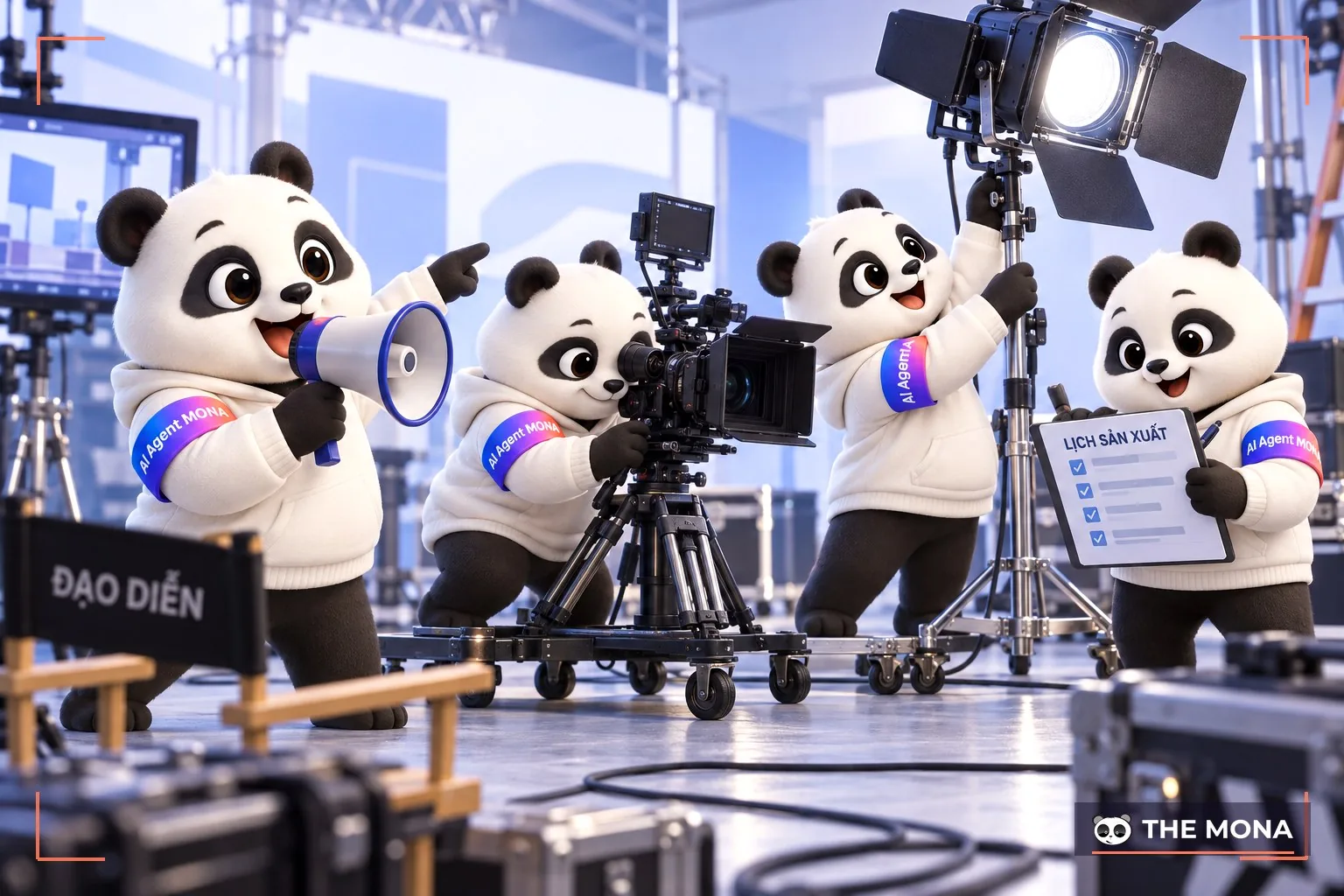Đội ngũ của tiền kỳ sản xuất video