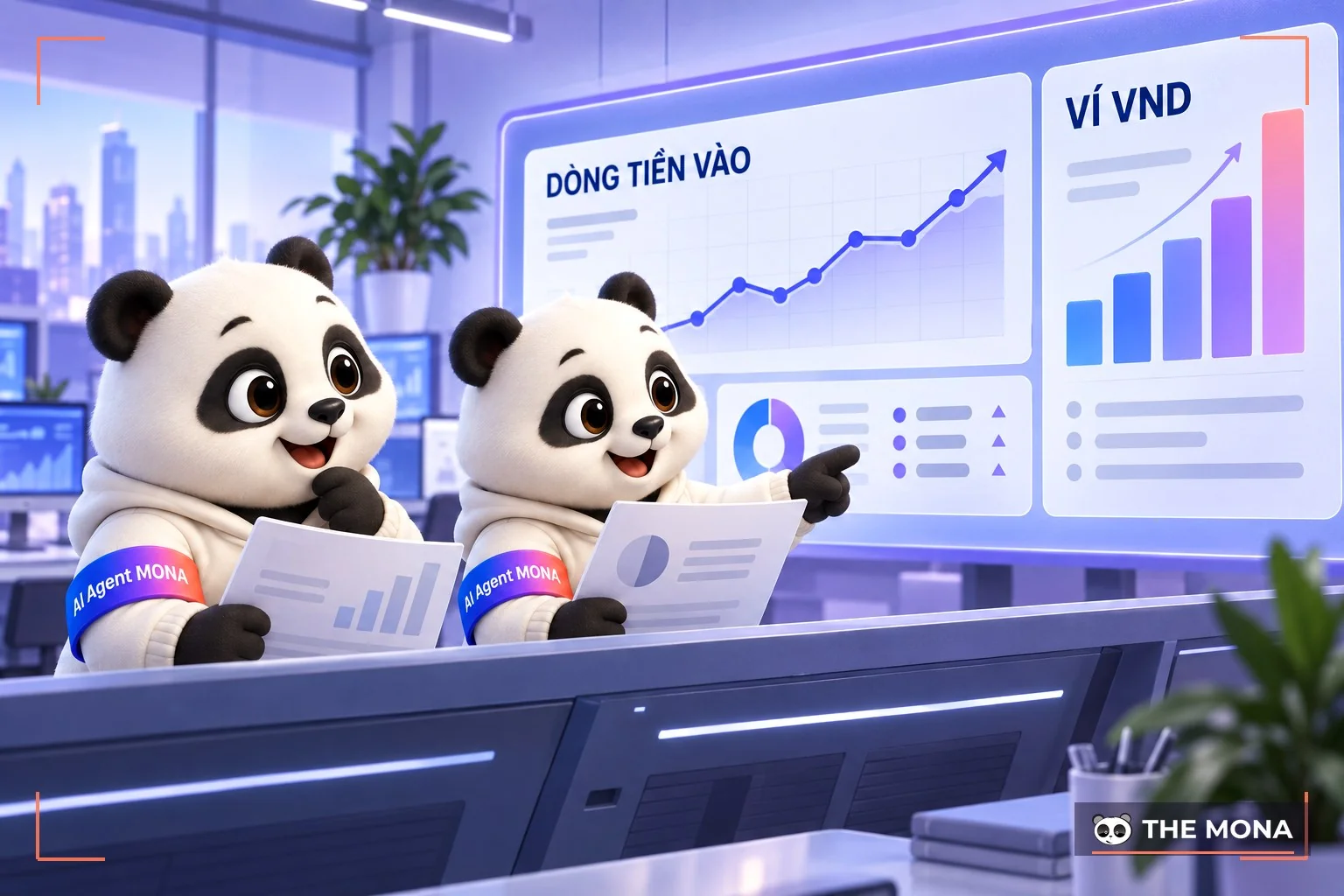 Gấu MONA đối soát giao dịch MONA Pay