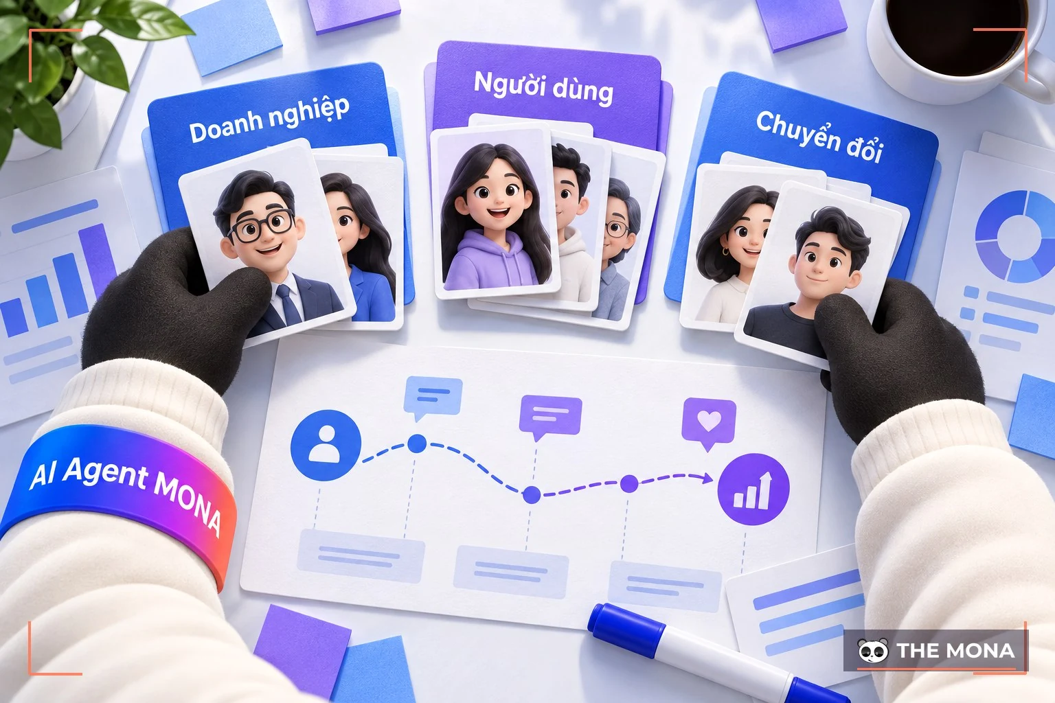 Minh họa nhóm doanh nghiệp phù hợp làm SEO branding trên nhiều nền tảng