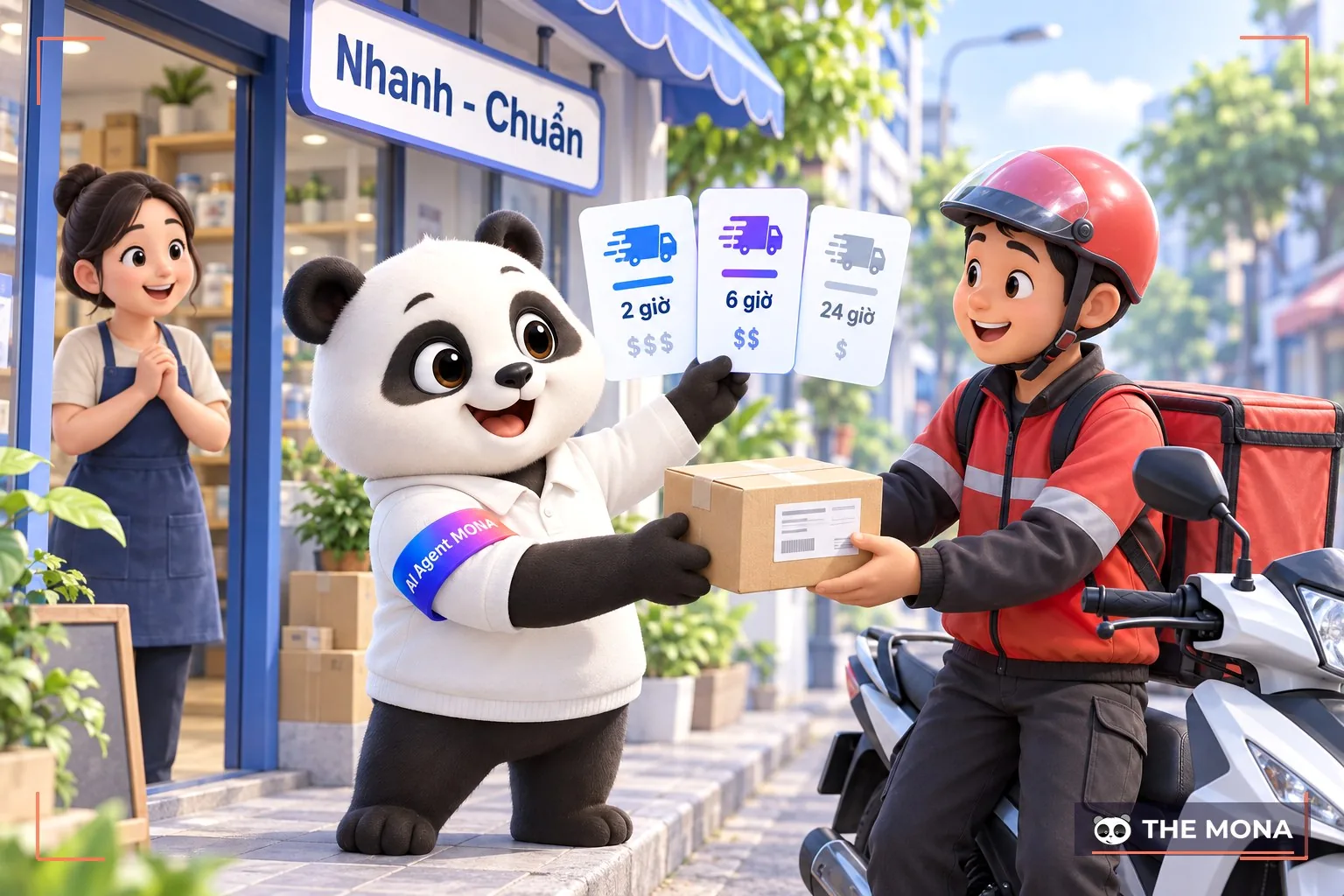 Đơn vị ship hàng chuyên nghiệp cũng là yếu tố giúp bán hàng trên facebook hiệu quả