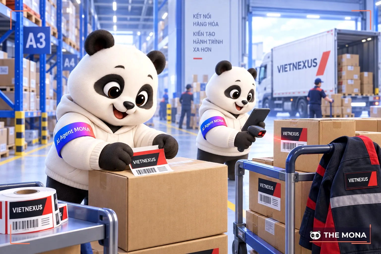 Dự án thiết kế Brand Identity cho VietNexus