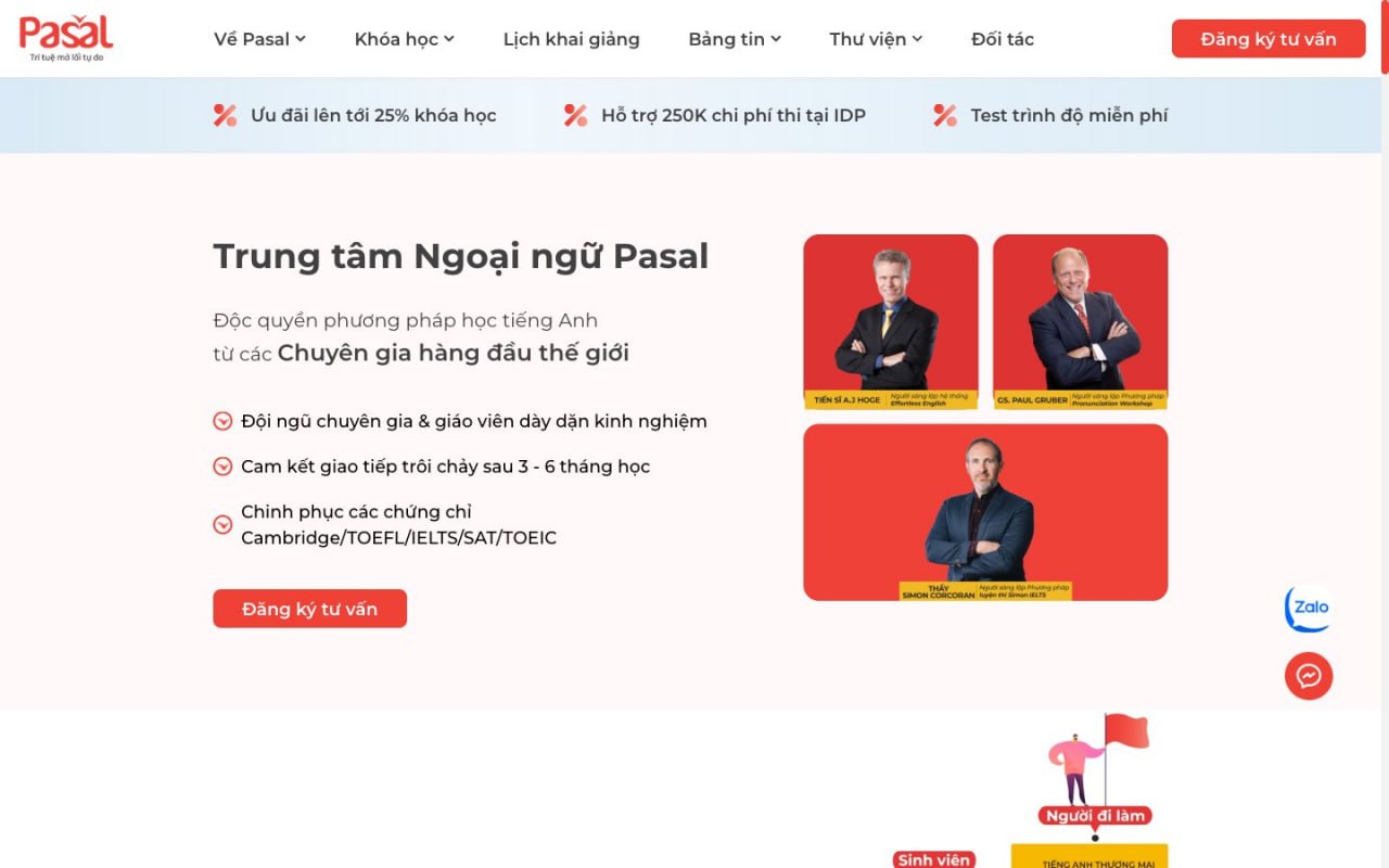 Bao nhiêu trung tâm Anh ngữ đang quản học viên…