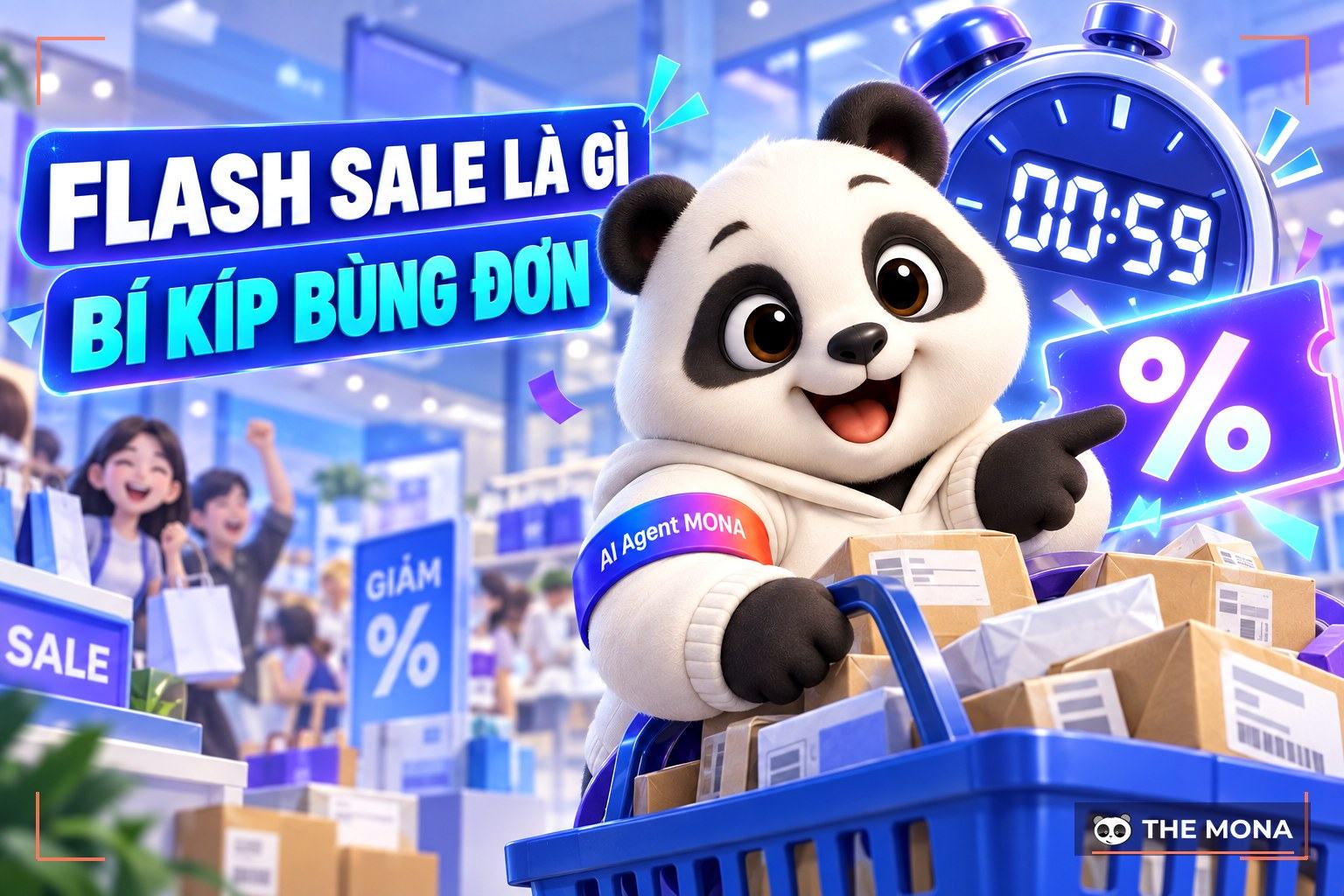 Flash sale là gì? Bí kíp giúp nhà bán hàng thành công khi Flash sale