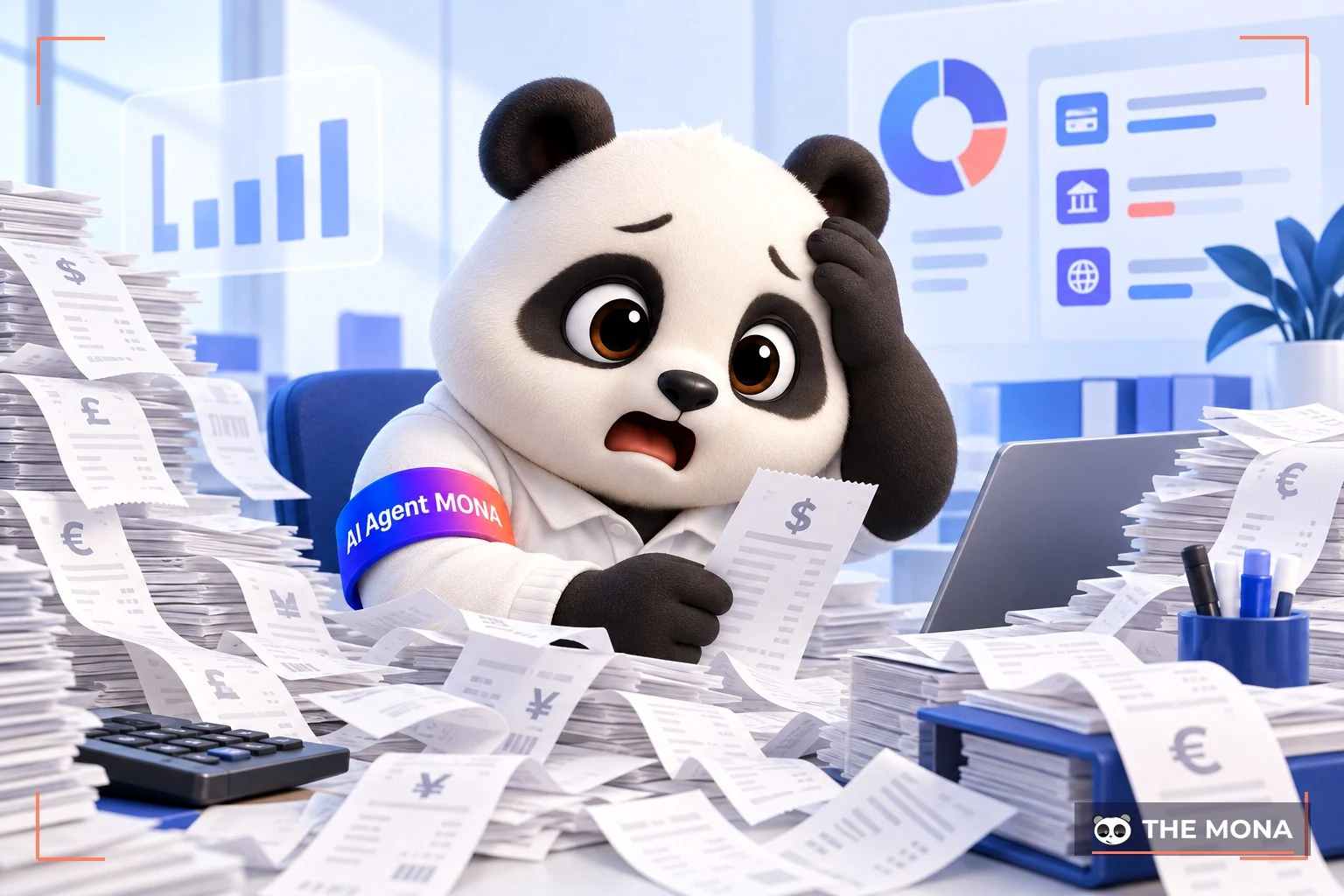Gấu kế toán MONA xử lý hoá đơn ngoại không có VAT