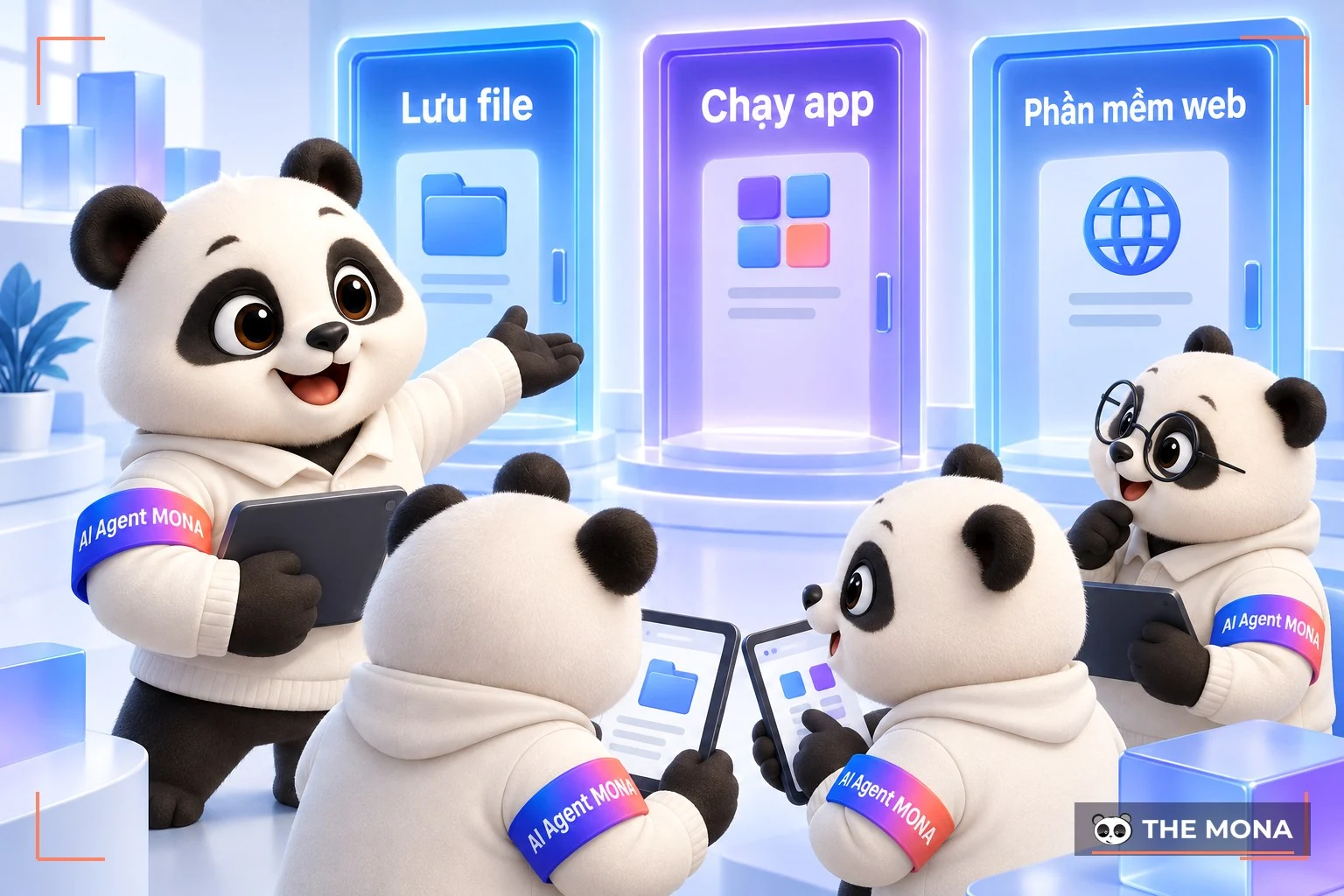 Gấu MONA giải thích 3 nghĩa của cloud là gì