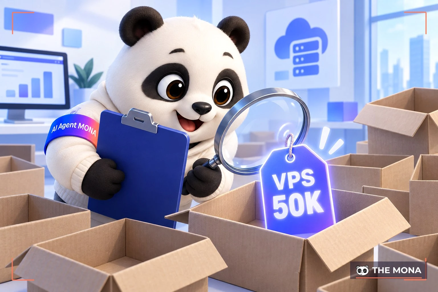 Gấu MONA soi bảng giá VPS 50K Nhiều gói máy chủ ảo 50K chỉ đủ tài