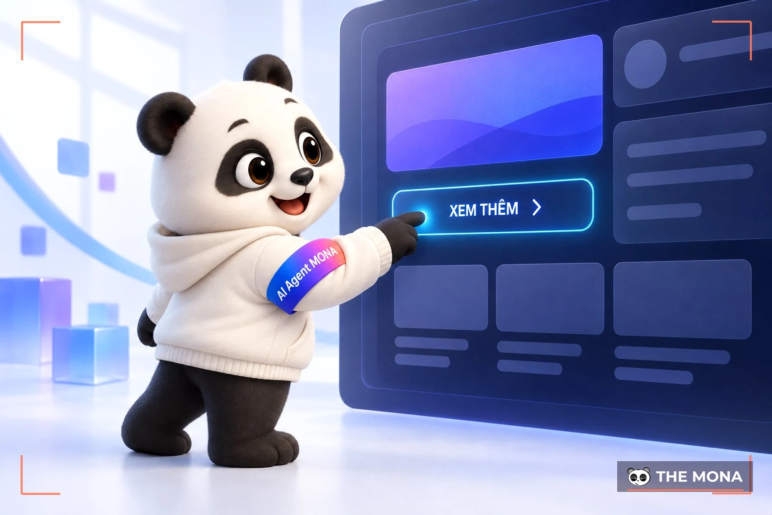ghost button trong thiết kế phẳng