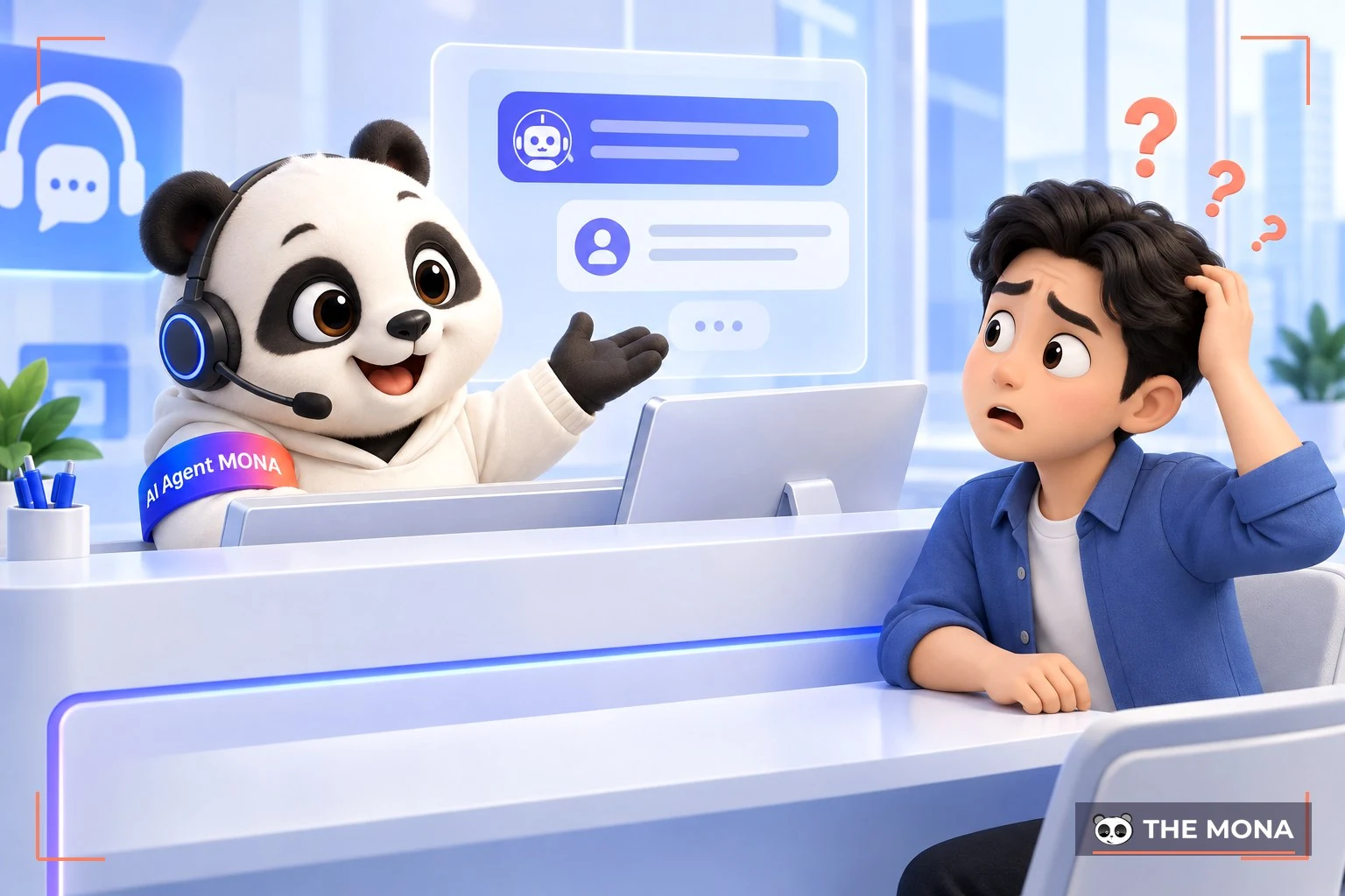 Gấu MONA giải đáp thắc mắc thuê VPS cho khách