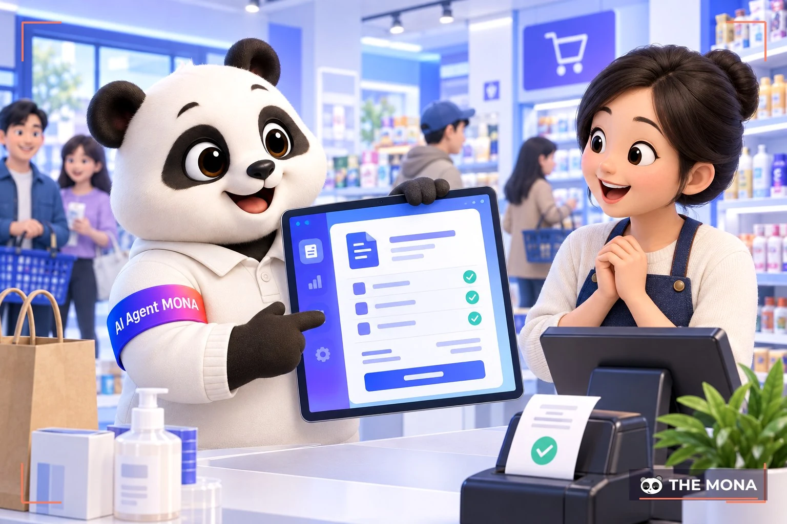 Gấu MONA giới thiệu hệ thống tự động API ngân hàng