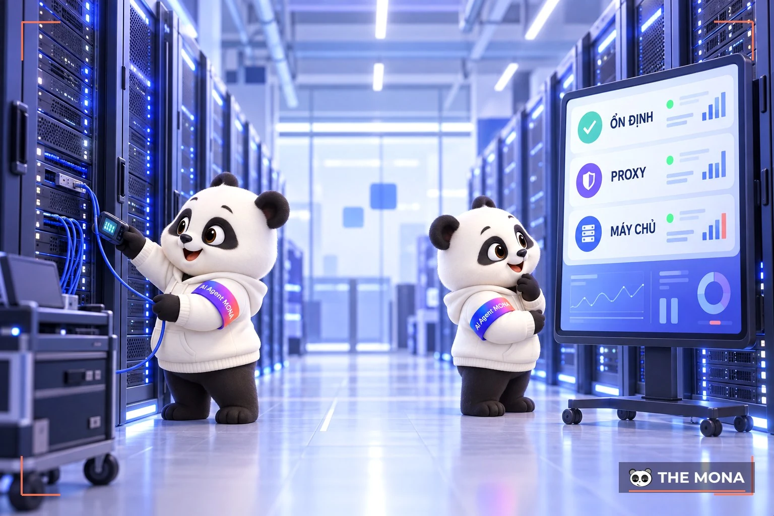 Giám sát hoạt động máy chủ