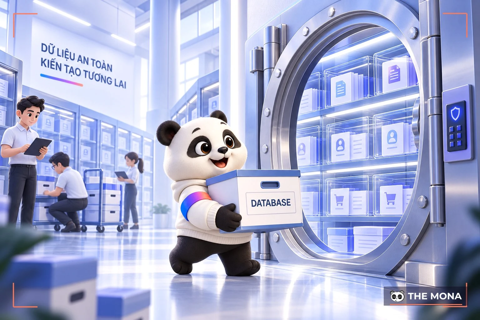 Giữ database website