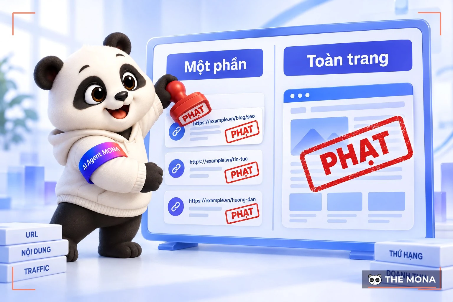 Hình phạt của Google khi website sử dụng Cloaking